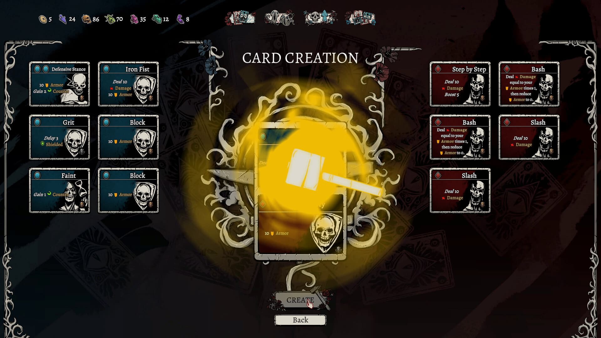 Nadir: A Grimdark Deckbuilder PC Steam Account - 3
