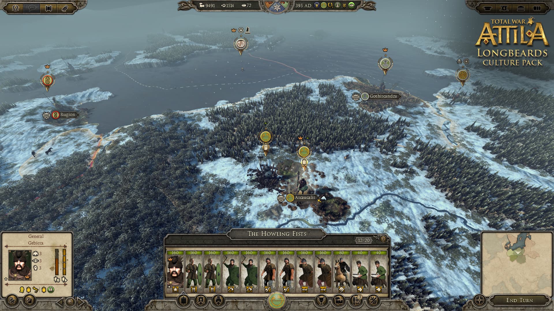 Total War: ATTILA - Longbeards Culture Pack DLC PC Steam CD Key - 6