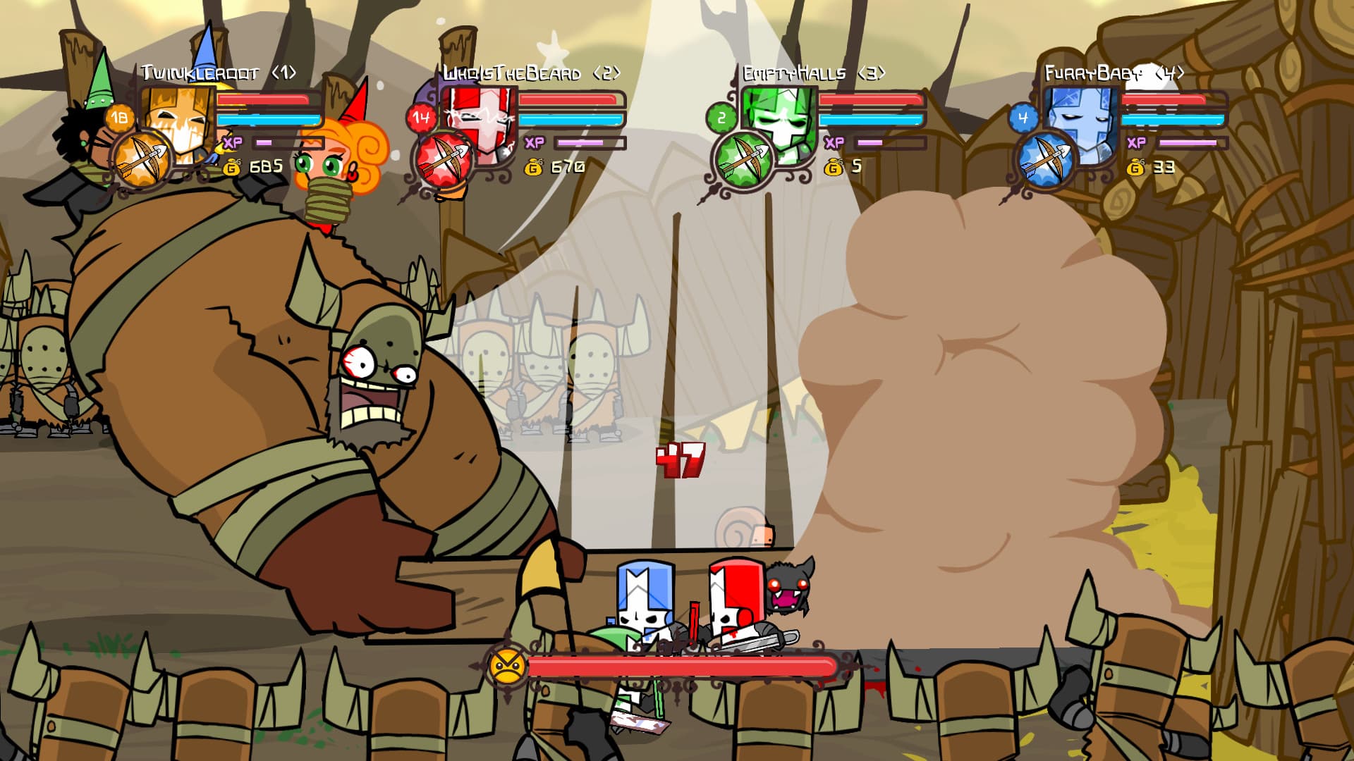 Castle Crashers PC Steam Account - 2