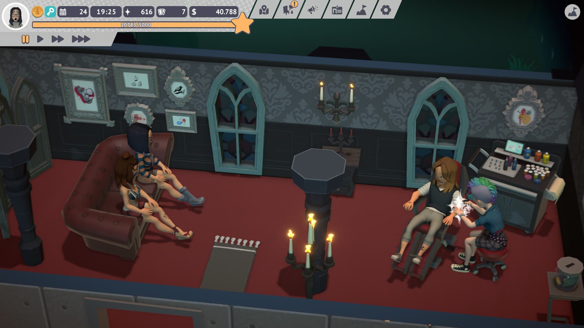 Tattoo Tycoon PC Steam Account - 4