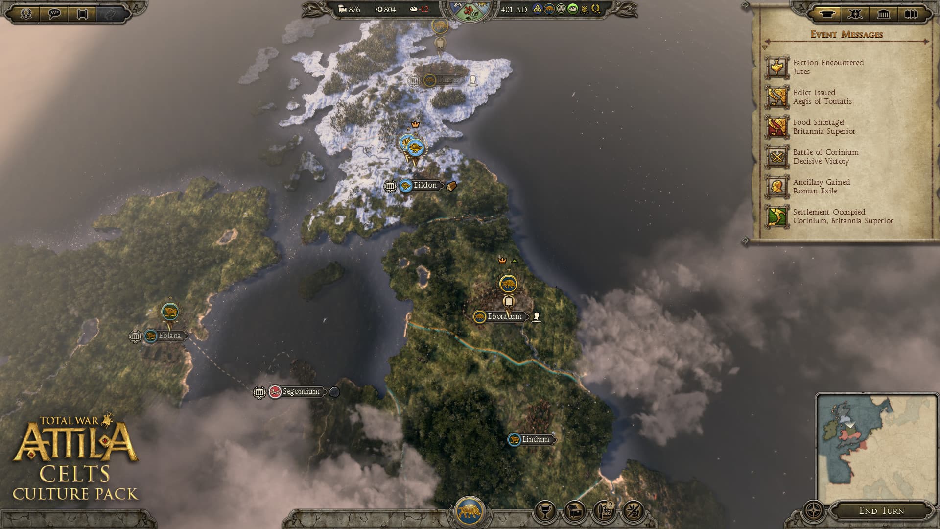Total War: ATTILA - Celts Culture Pack DLC PC Steam CD Key - 3