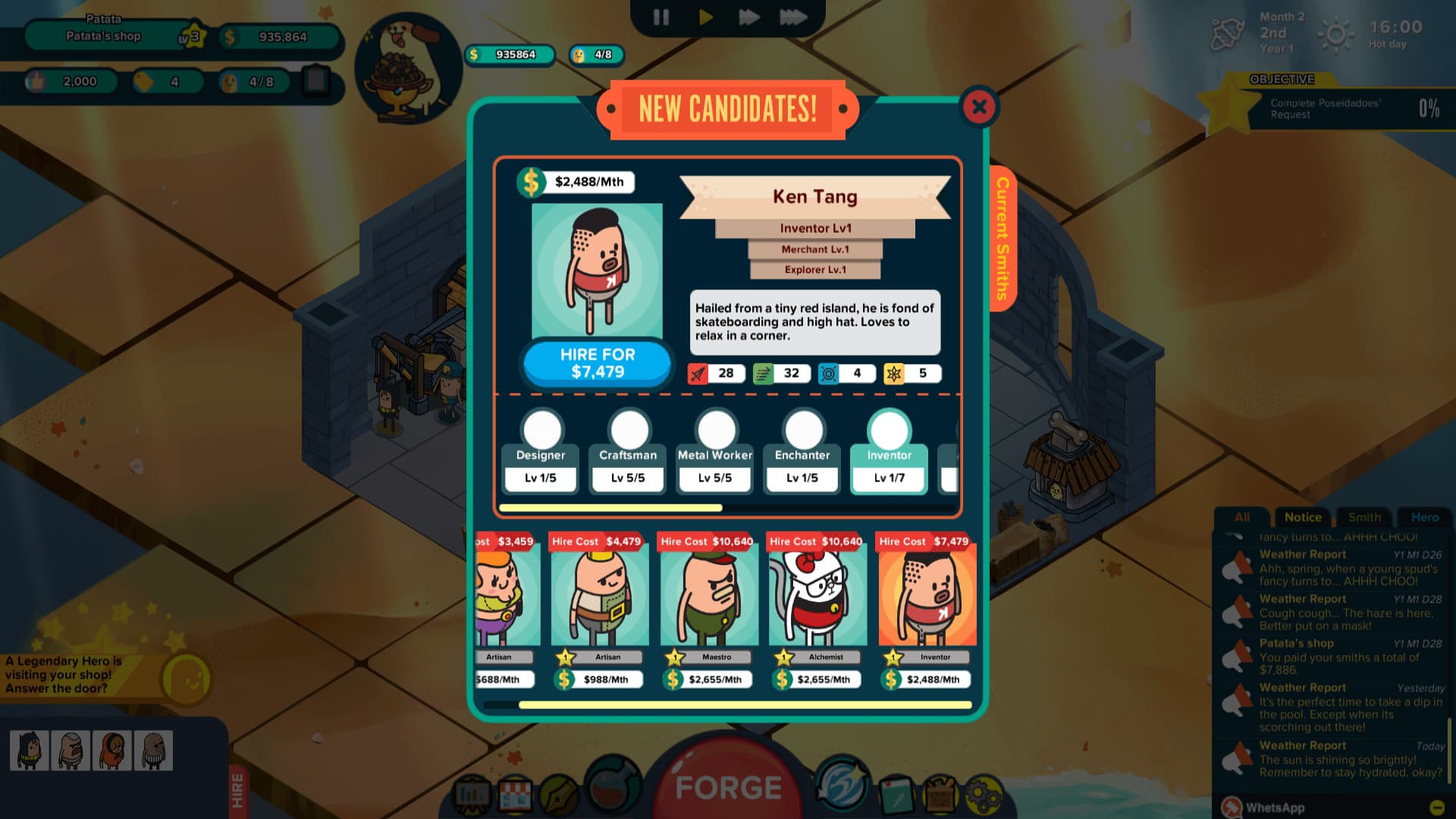 Holy Potatoes! A Weapon Shop?! - Spud Tales: Journey to Olympus DLC PC Steam CD Key - 6