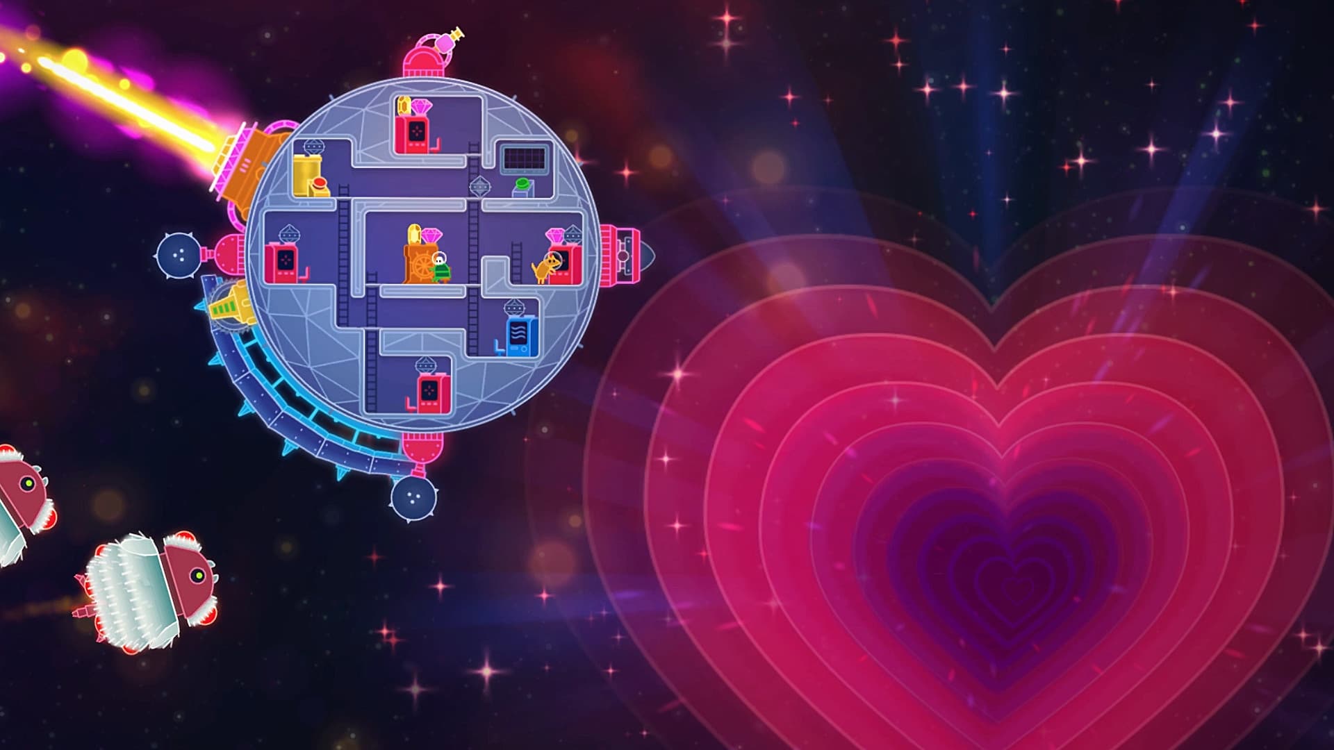 Lovers in a Dangerous Spacetime Steam CD Key - 4