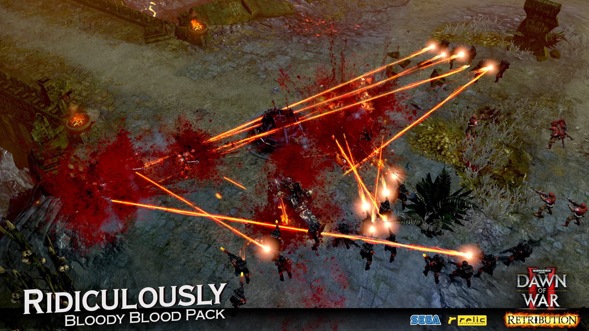 Warhammer 40,000: Dawn of War II: Retribution - Ridiculously Bloody Blood Pack DLC PC Steam CD Key - 4