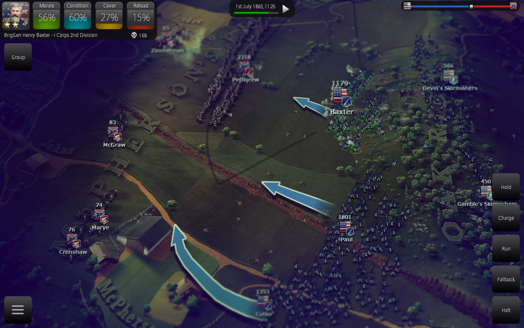 Ultimate General: Gettysburg Steam CD Key - 2