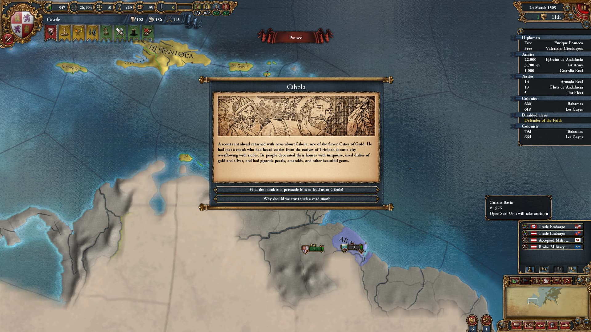 Europa Universalis IV - El Dorado Expansion DLC PC Steam CD Key - 6