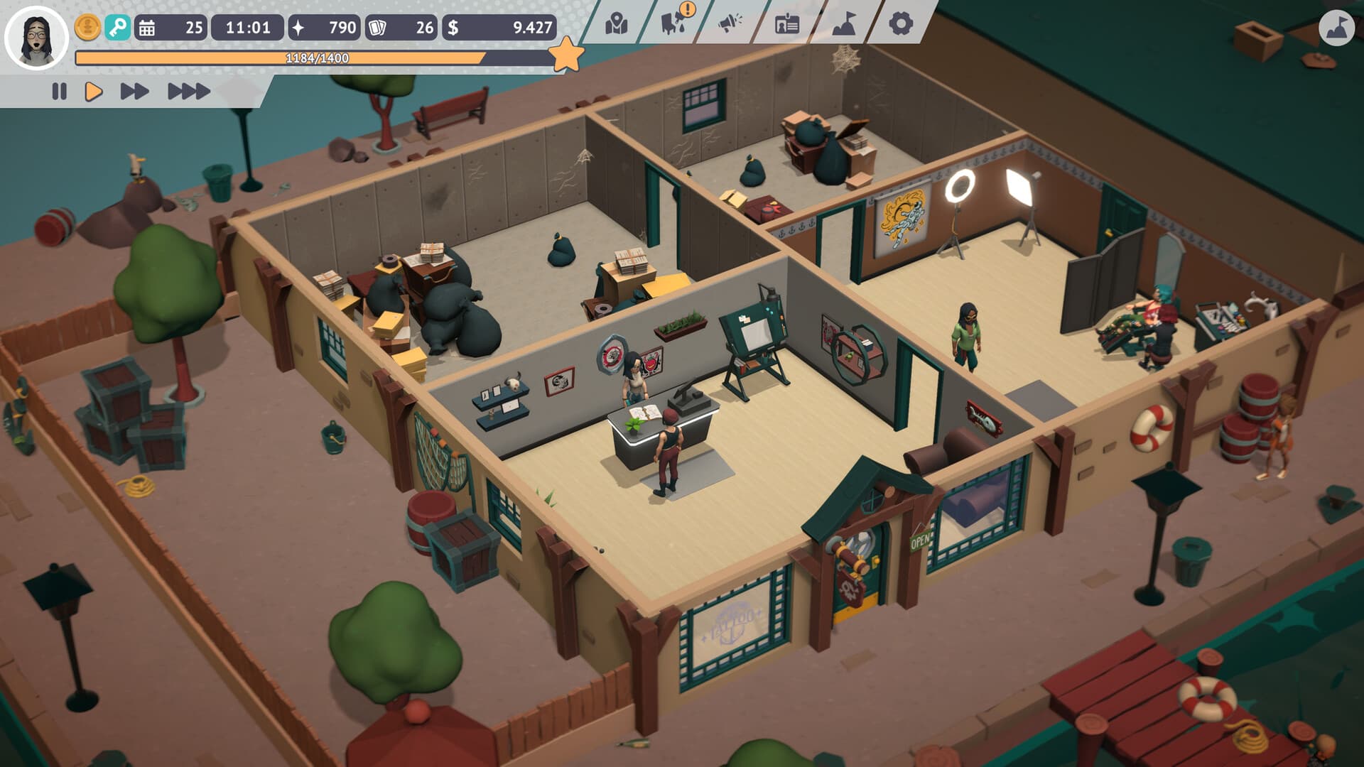Tattoo Tycoon PC Steam Account - 5
