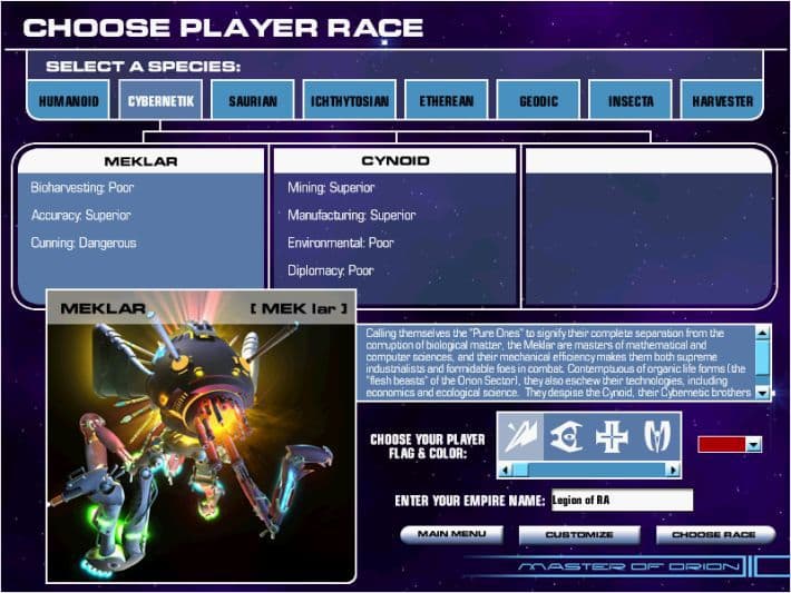Master of Orion 3 PC Steam Account - 2