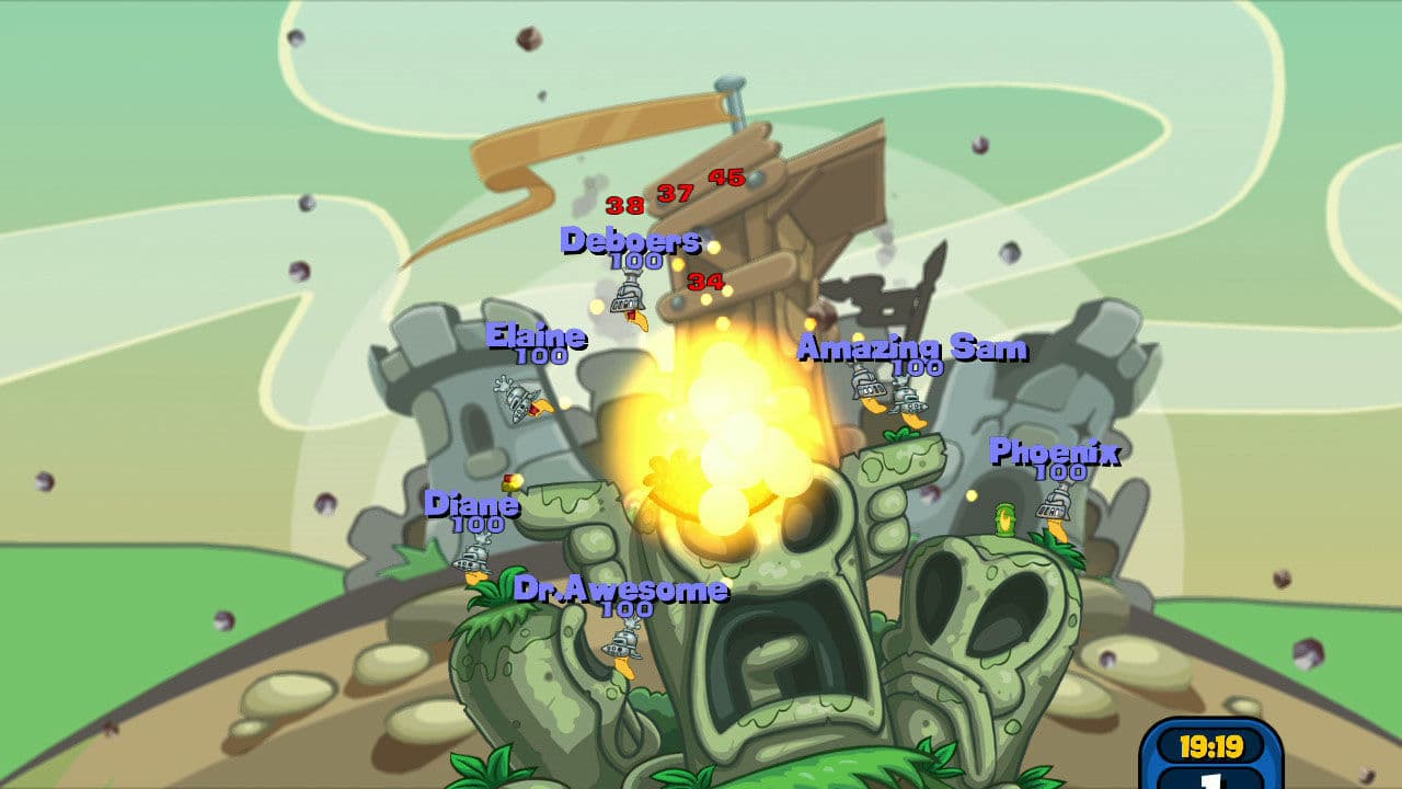 Worms Reloaded - Forts Pack DLC PC Steam CD Key - 6