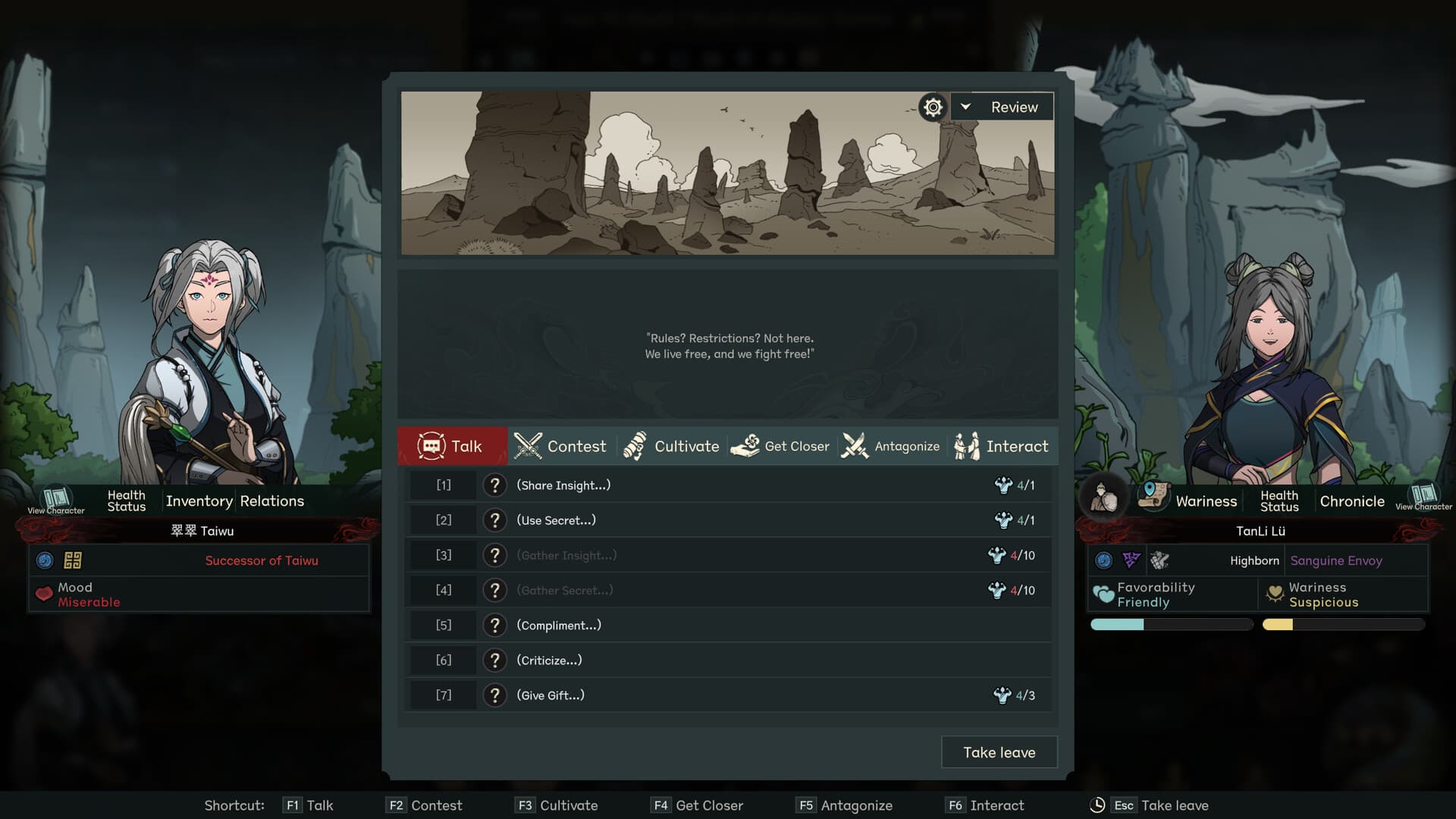 太吾绘卷 The Scroll Of Taiwu PC Steam Account - 2