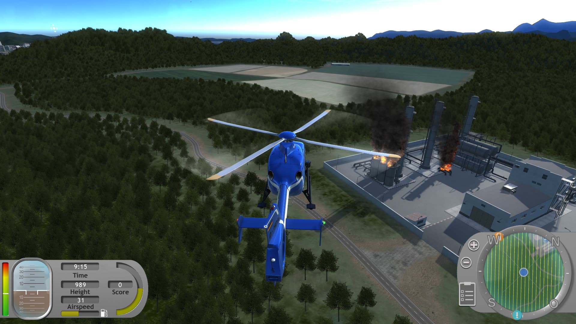 Police Helicopter Simulator PC Steam Account - 2
