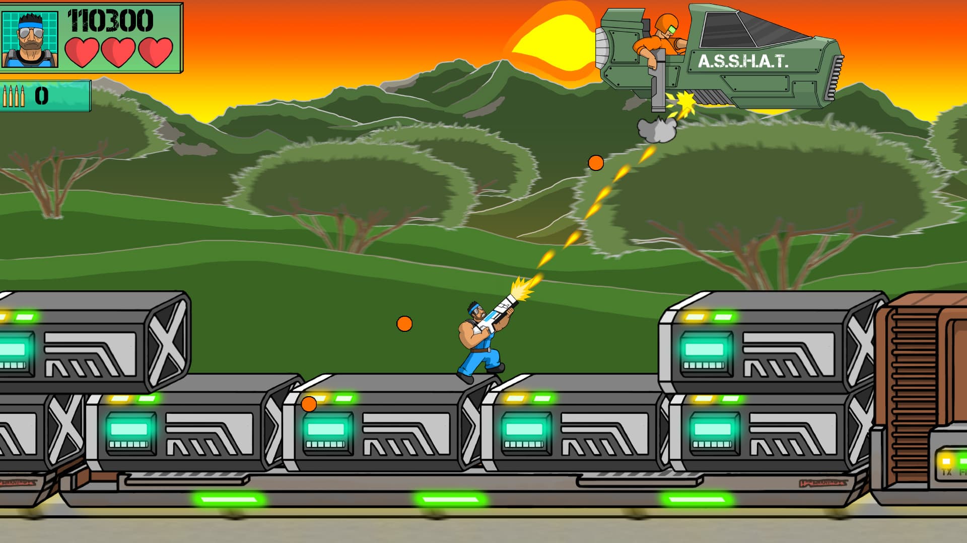 Machine Gun Train Run Steam CD Key - 2
