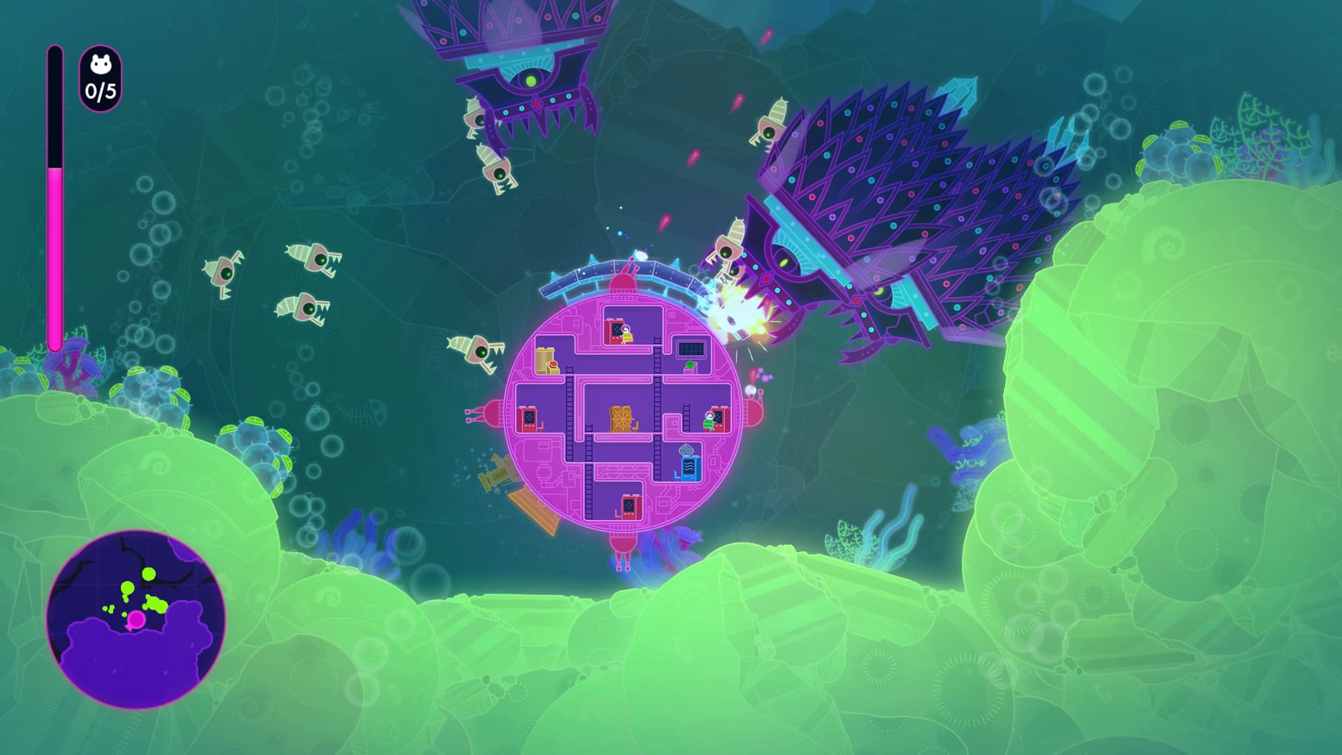 Lovers in a Dangerous Spacetime Steam CD Key - 5