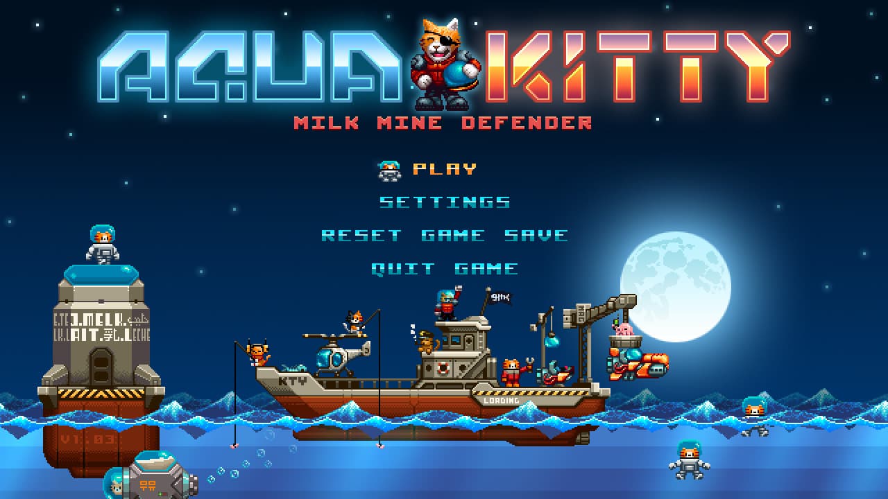 Aqua Kitty: Milk Mine Defender Steam CD Key - 2