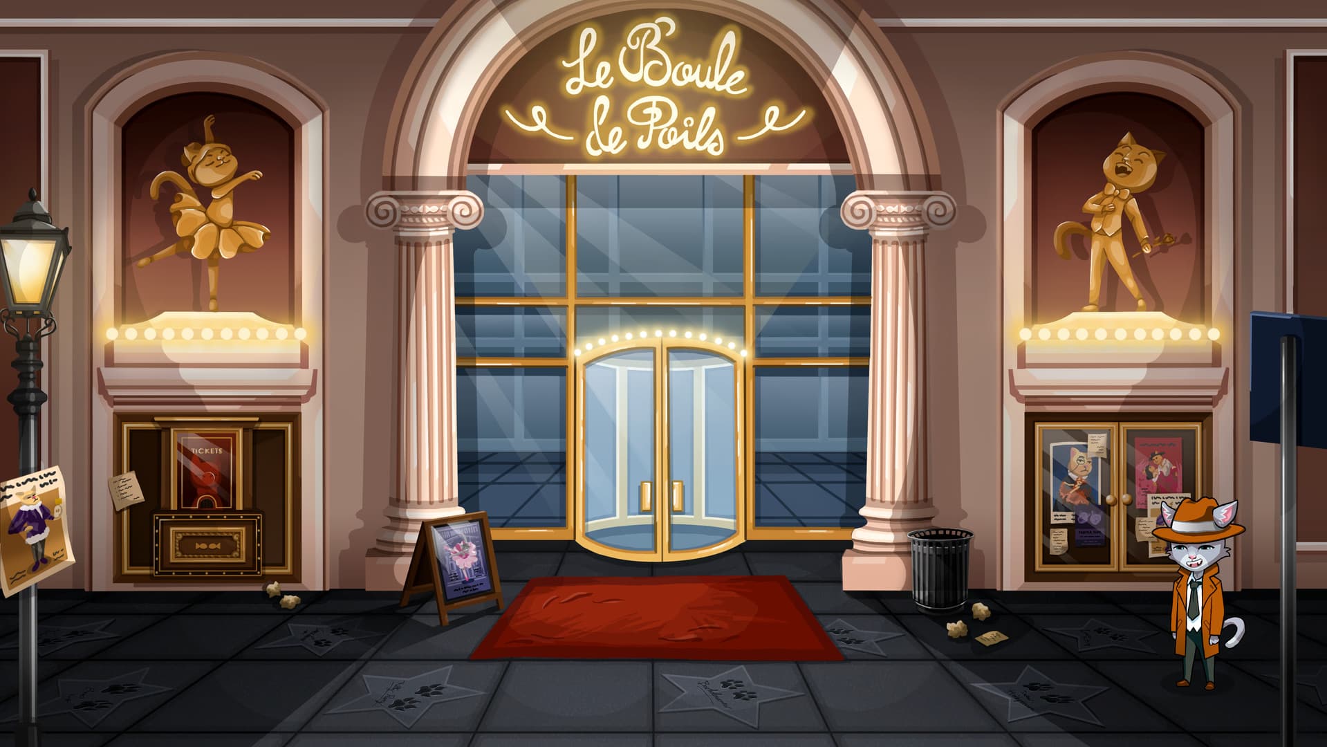 Nine Noir Lives PC Steam Account - 7
