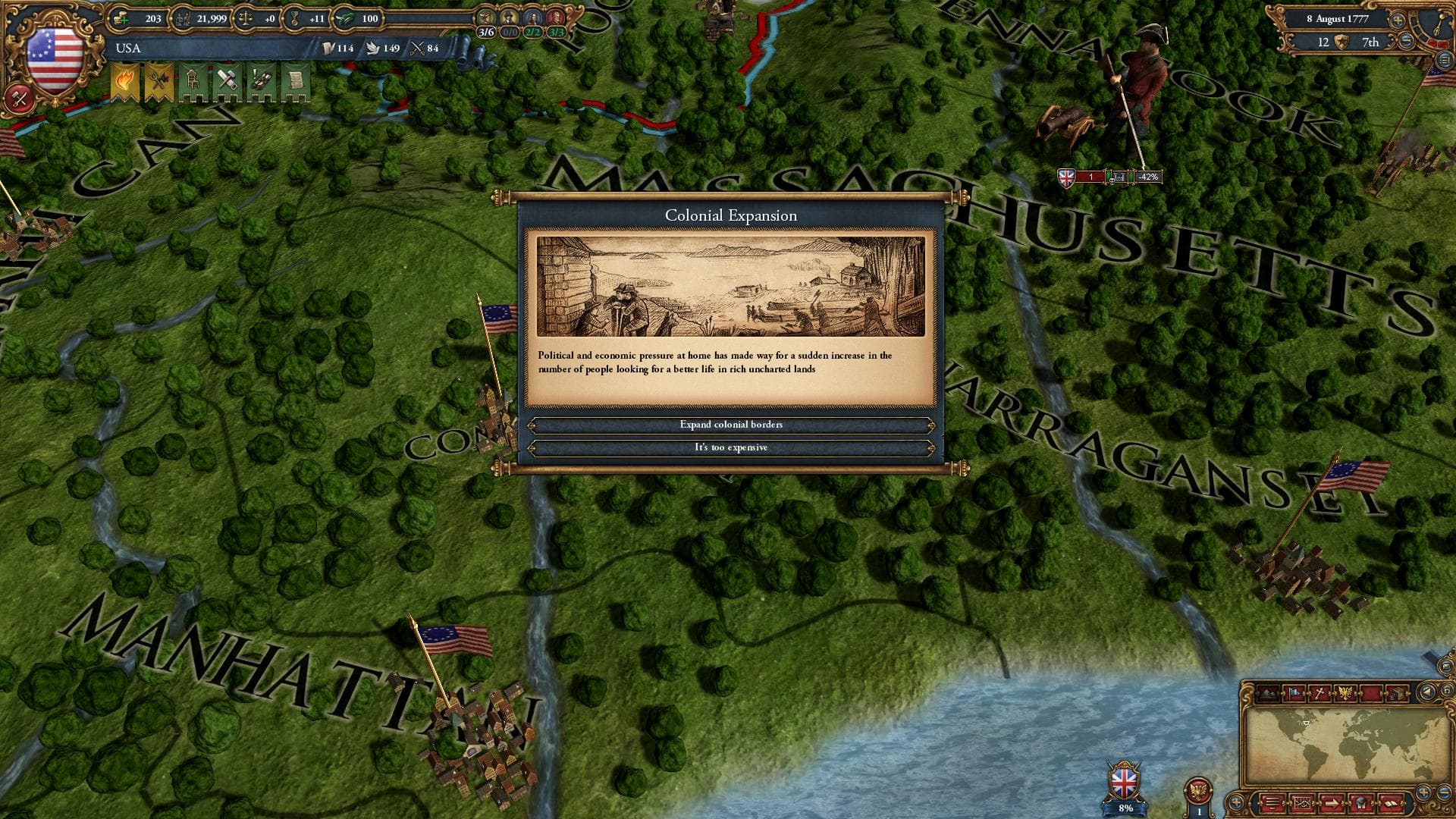 Europa Universalis IV - American Dream DLC PC Steam CD Key - 5