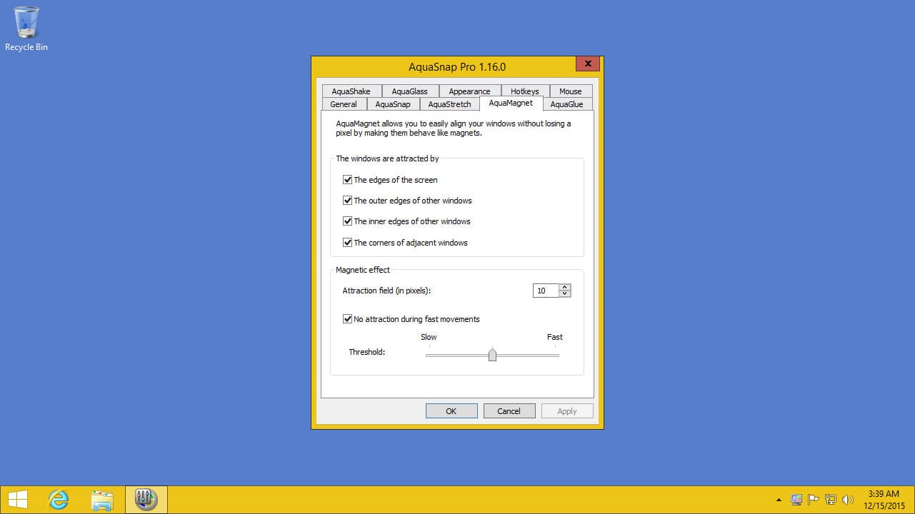 AquaSnap Window Manager Steam CD Key - 5