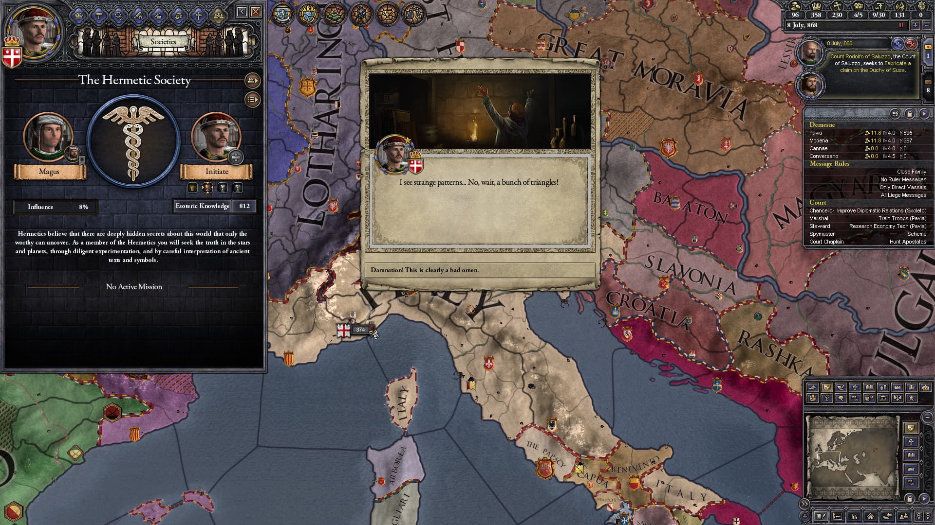 Crusader Kings II - Monks and Mystics DLC PC Steam CD Key - 5