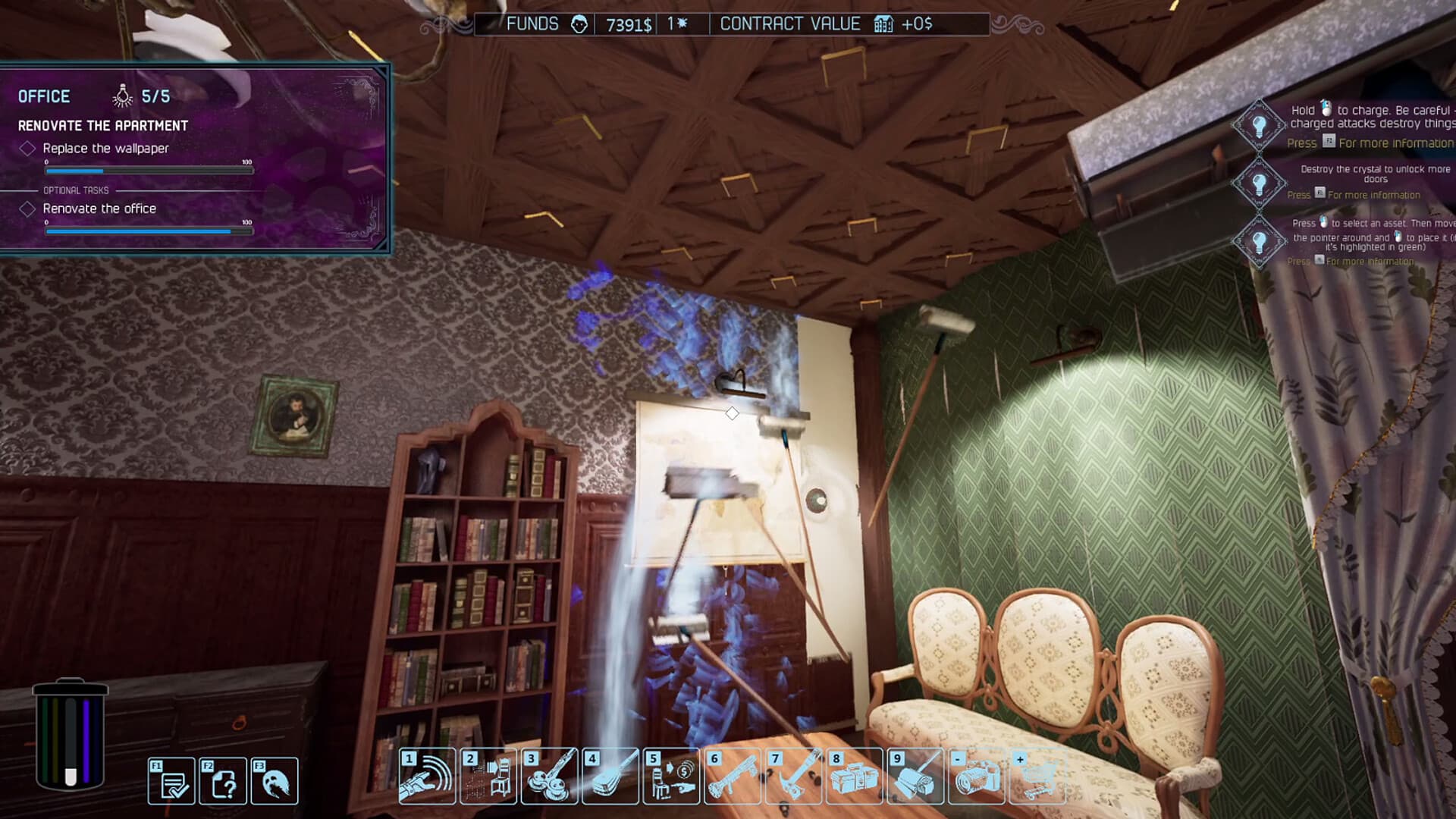 Haunted House Renovator PC Steam Account - 2