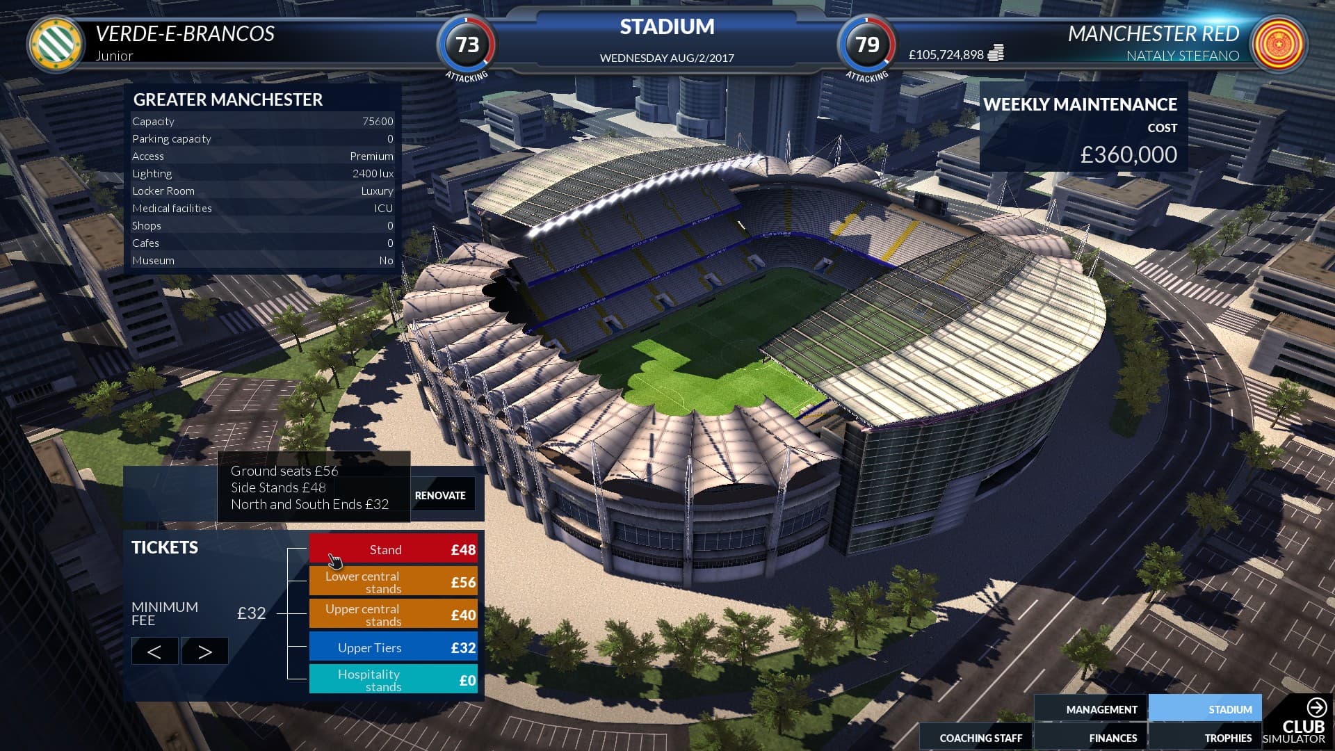 Football Club Simulator - FCS #20 Steam CD Key - 5
