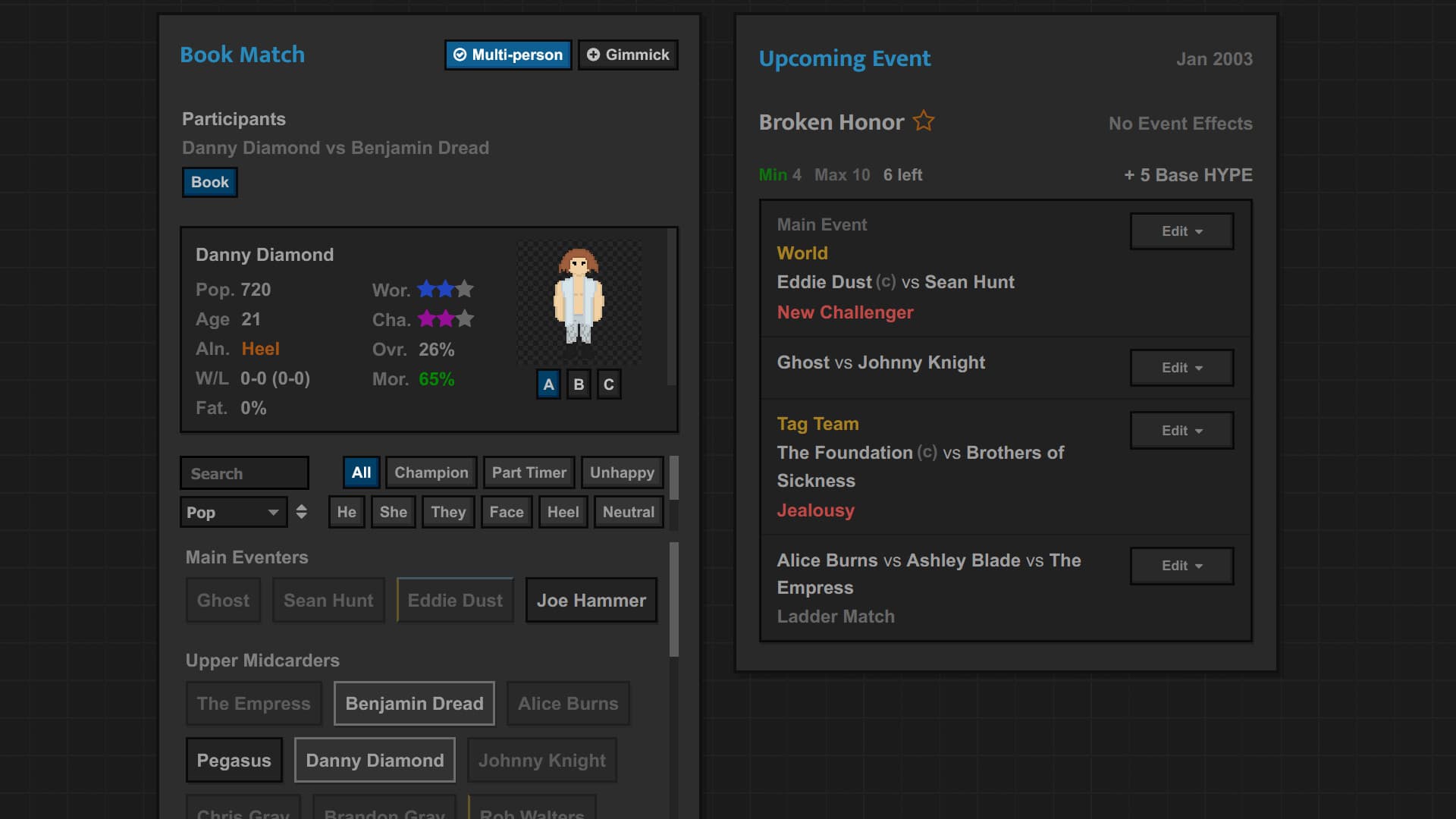 Journey of Wrestling PC Steam Account - 2