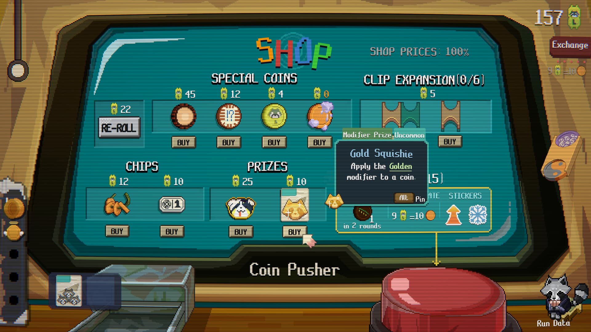 RACCOIN: Coin Pusher Roguelike PC Steam Account - 7
