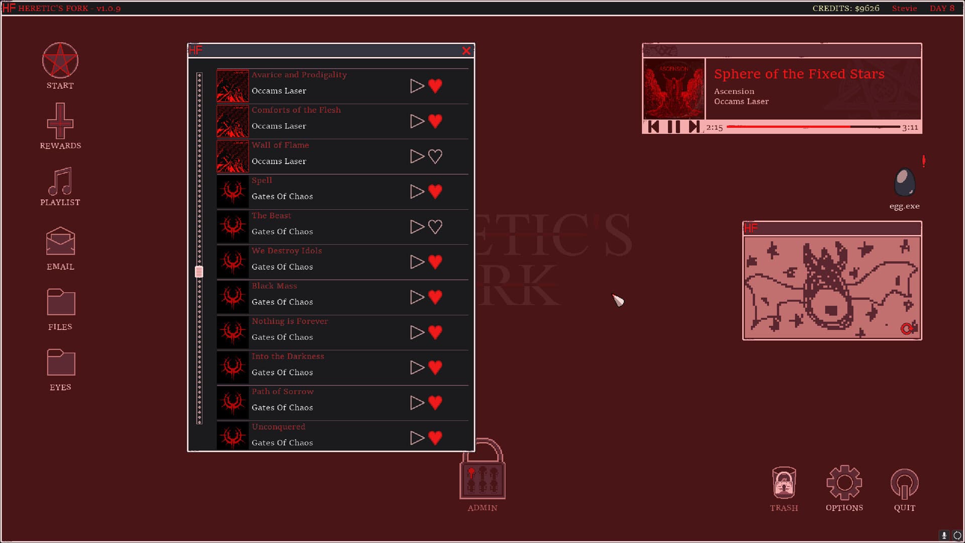 Heretic's Fork Steam Account - 3