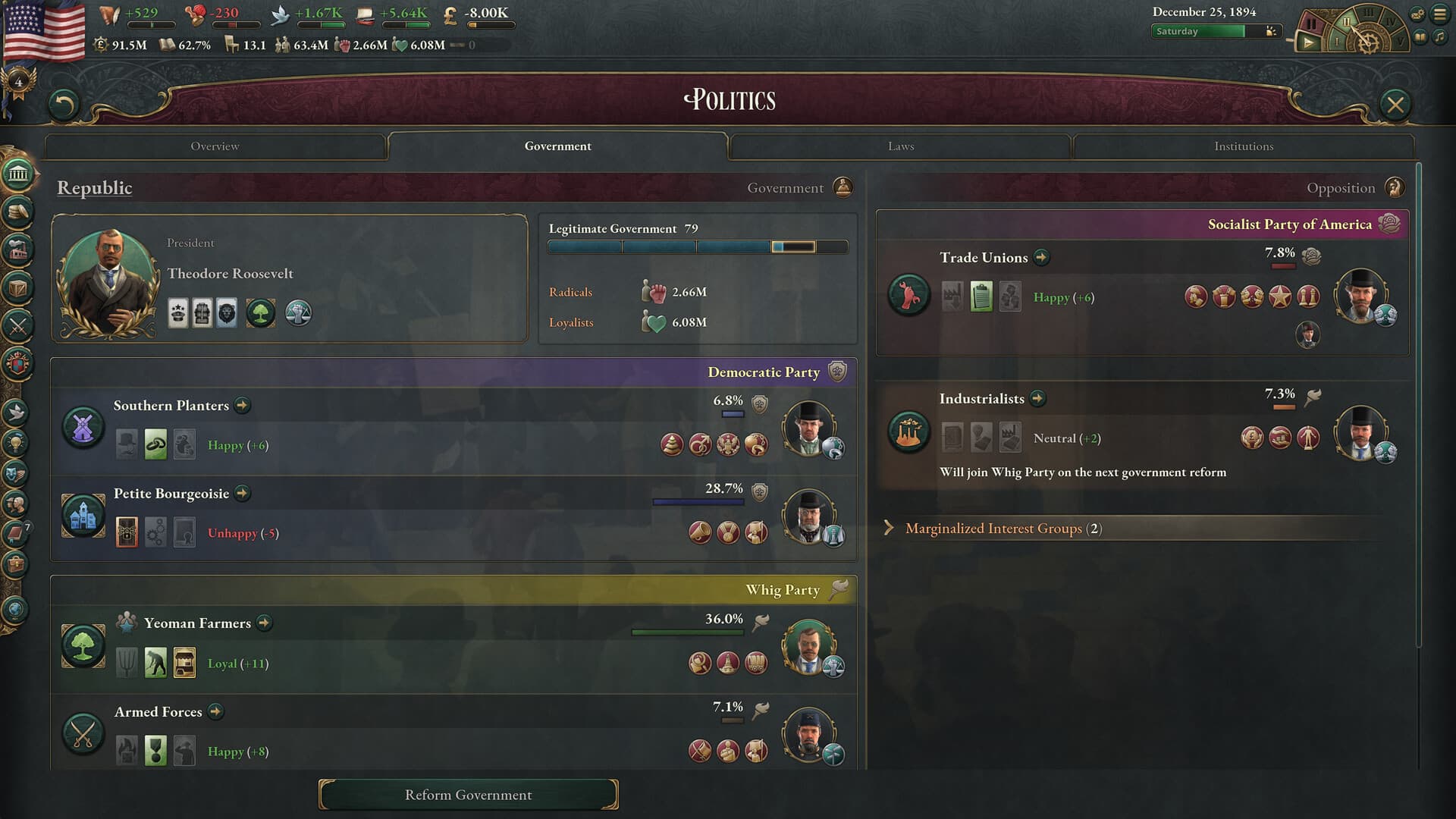 Victoria 3 PC Steam Account - 4