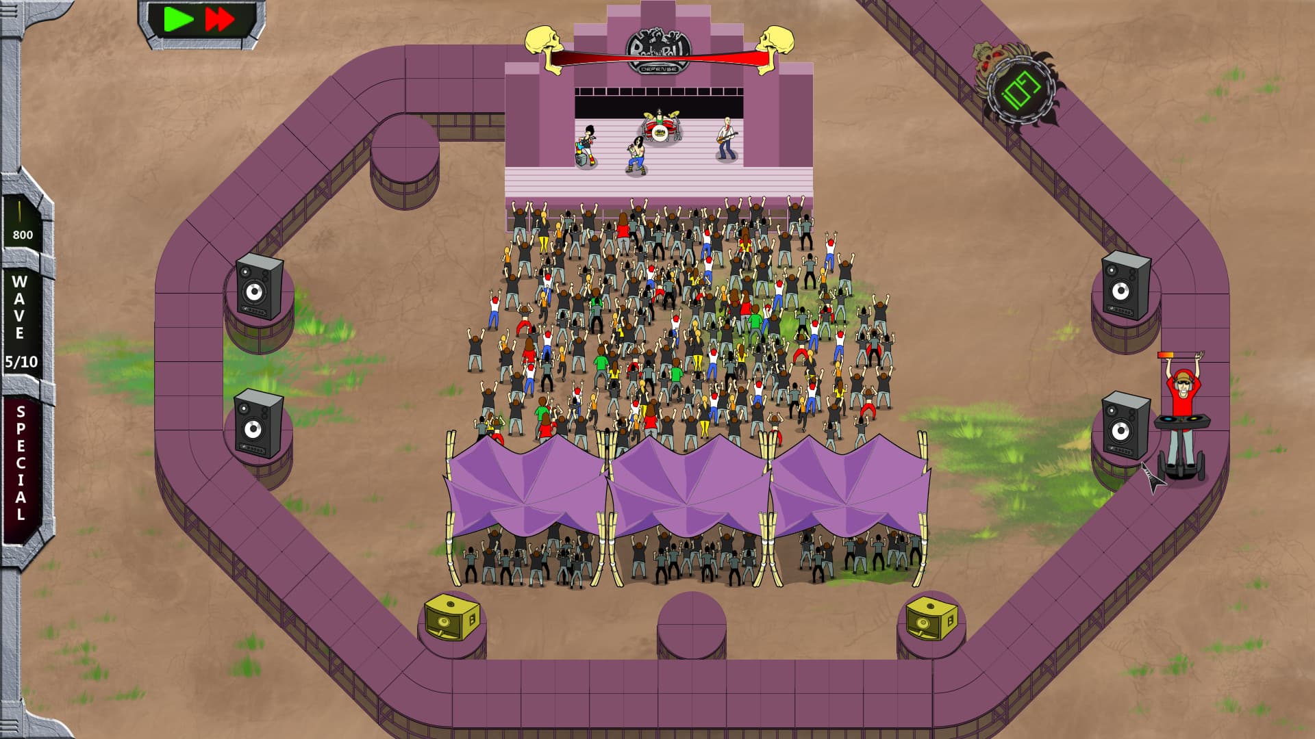 Rock 'N' Roll Defense Steam CD Key - 6