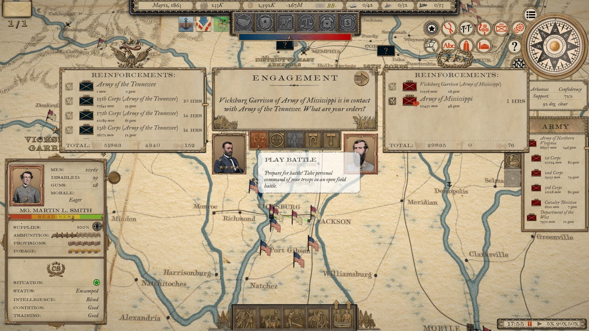 Grand Tactician: The Civil War (1861-1865) PC Steam Account - 4