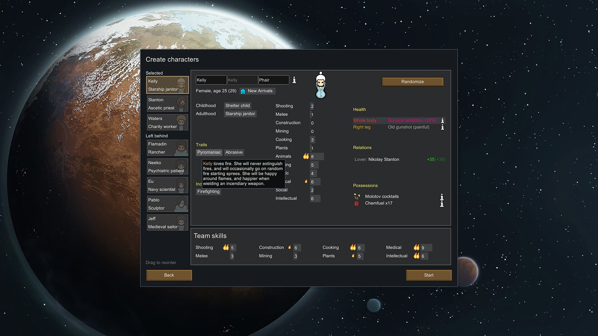 RimWorld Name in Game Pack Steam Account - 4