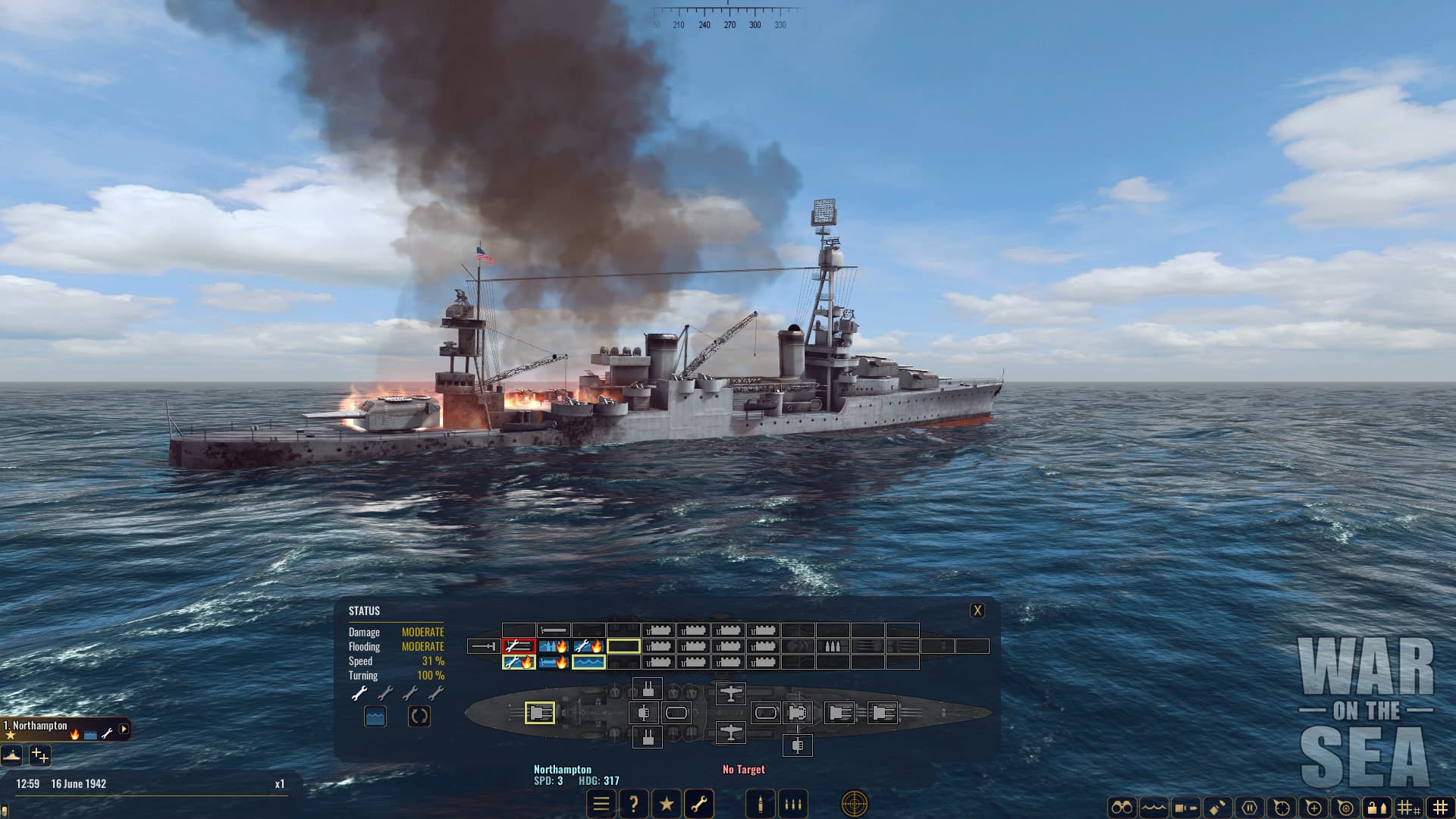 War on the Sea PC Steam Account - 2