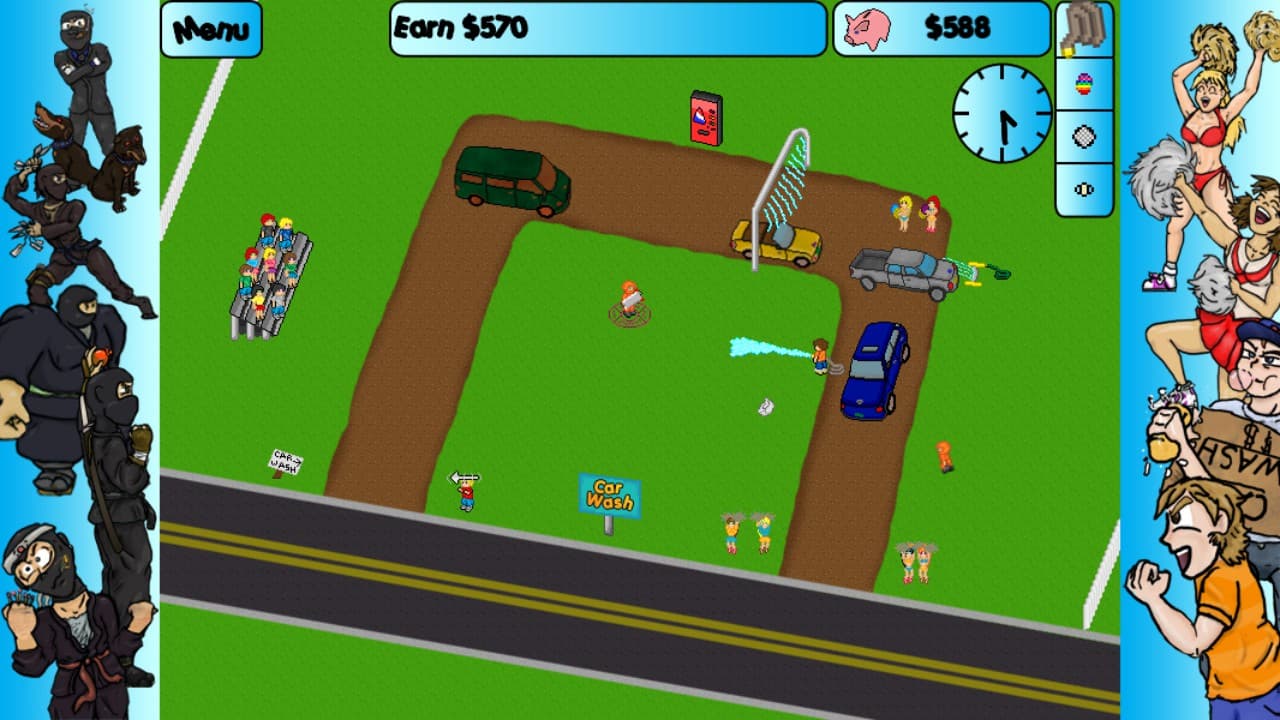 Car Washer: Summer of the Ninja PC Steam CD Key - 8