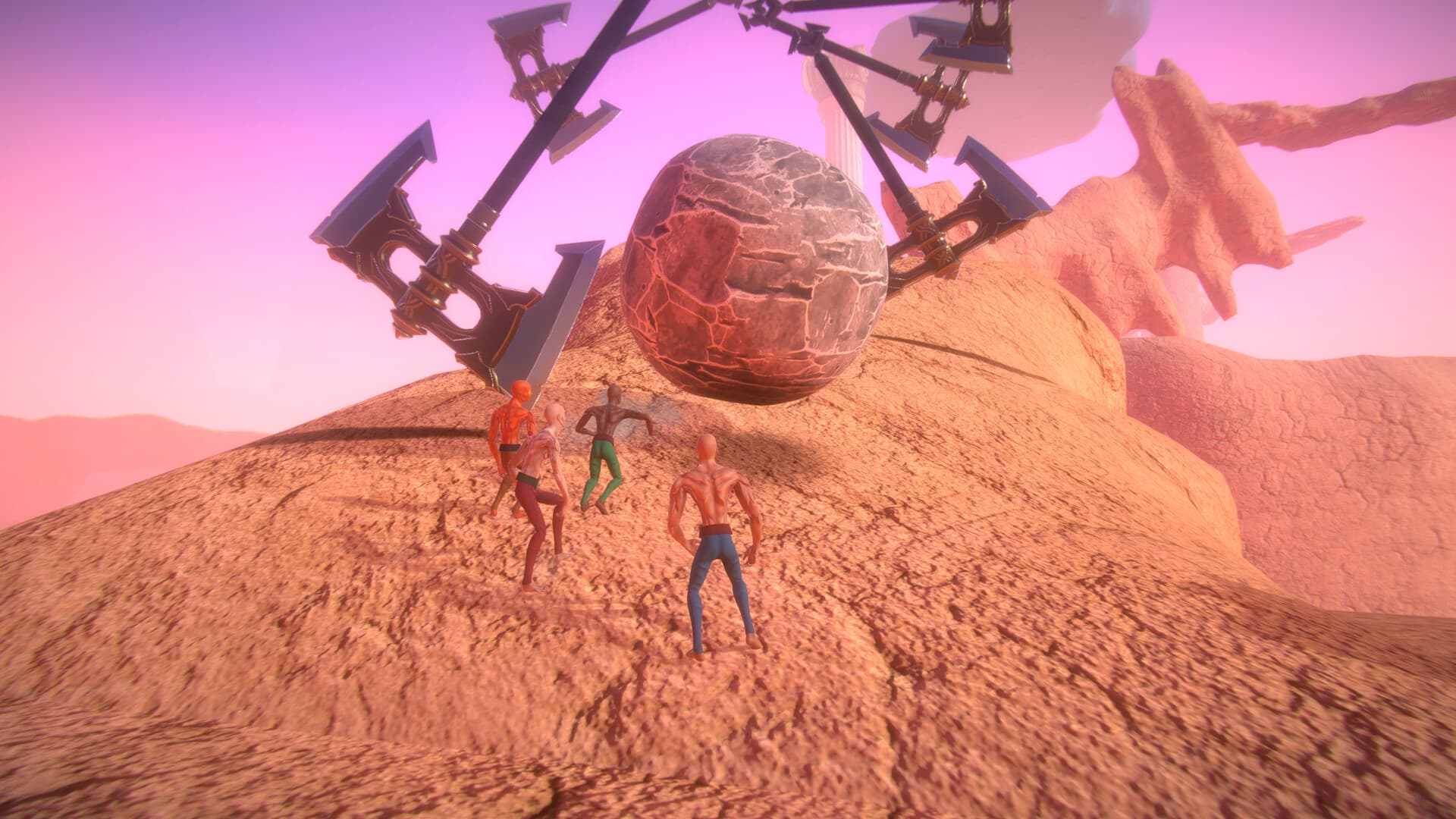 Pushing it! Together - Sisyphus Co-op PC Steam Account - 2