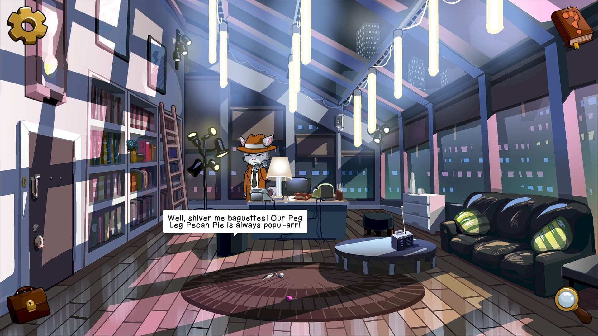 Nine Noir Lives PC Steam Account - 4