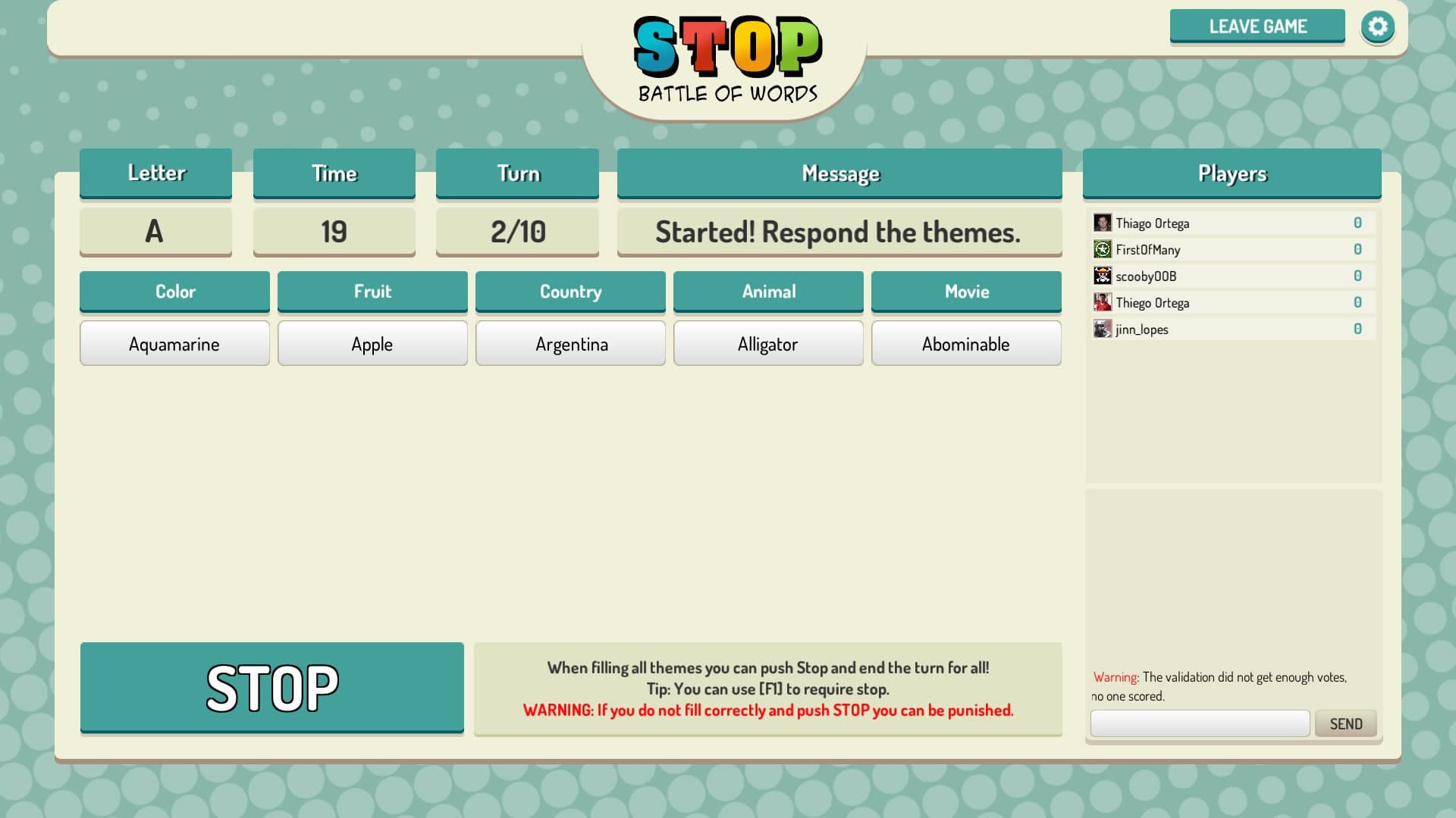 Stop Online: Battle of Words Steam CD Key - 5