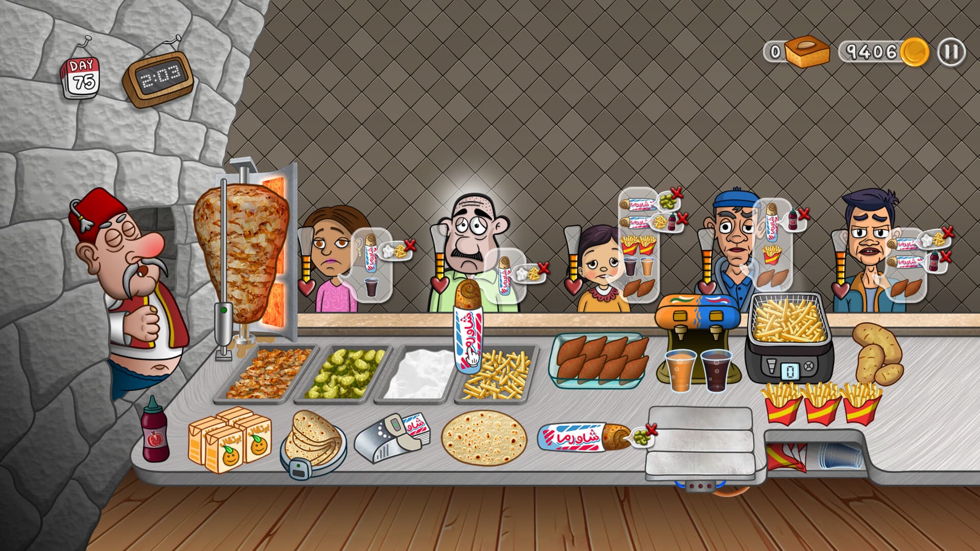 Shawarma Legend PC Steam Account - 5
