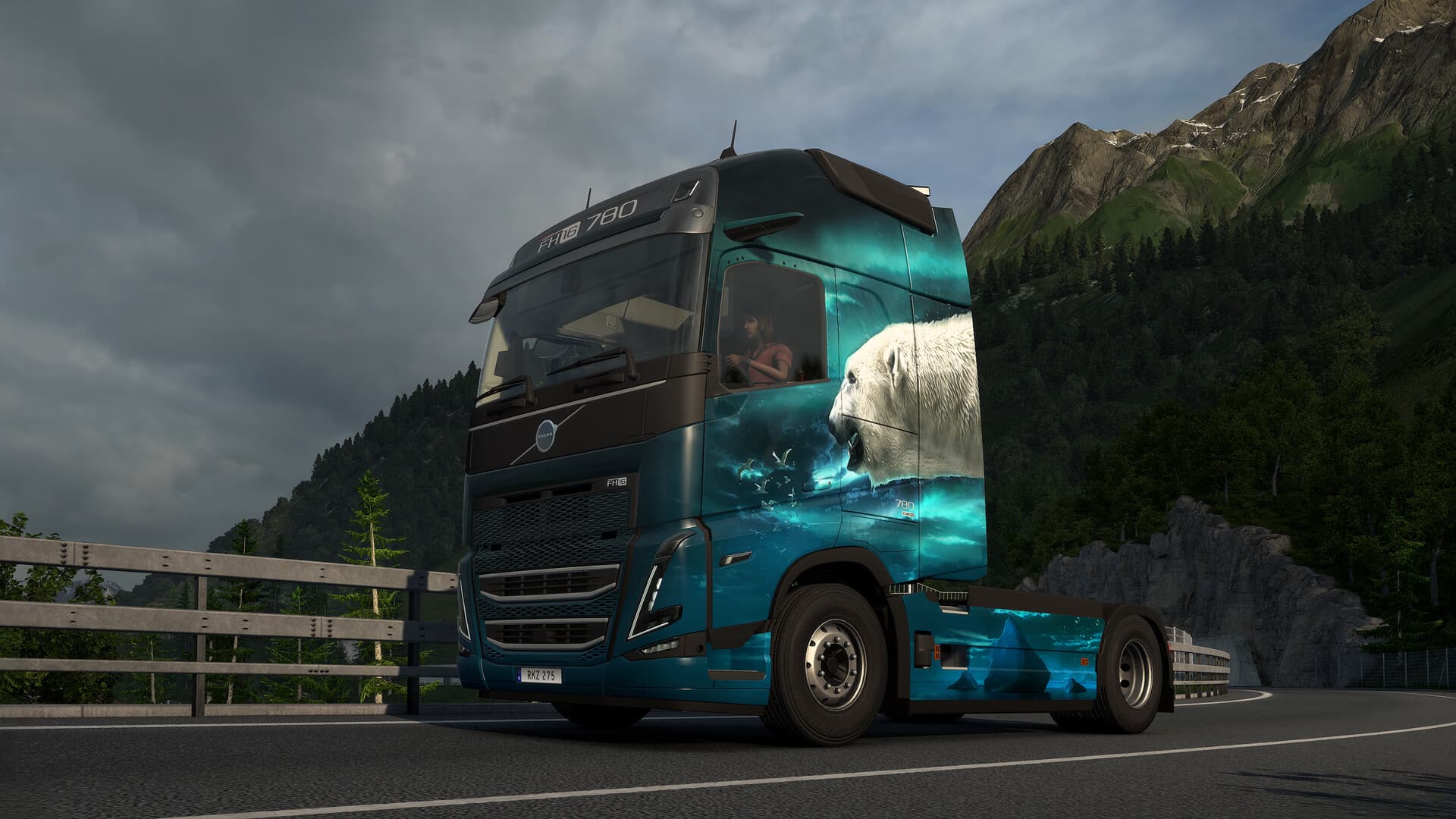 Euro Truck Simulator 2 - Ice Cold Paint Jobs Pack DLC Steam CD Key - 3