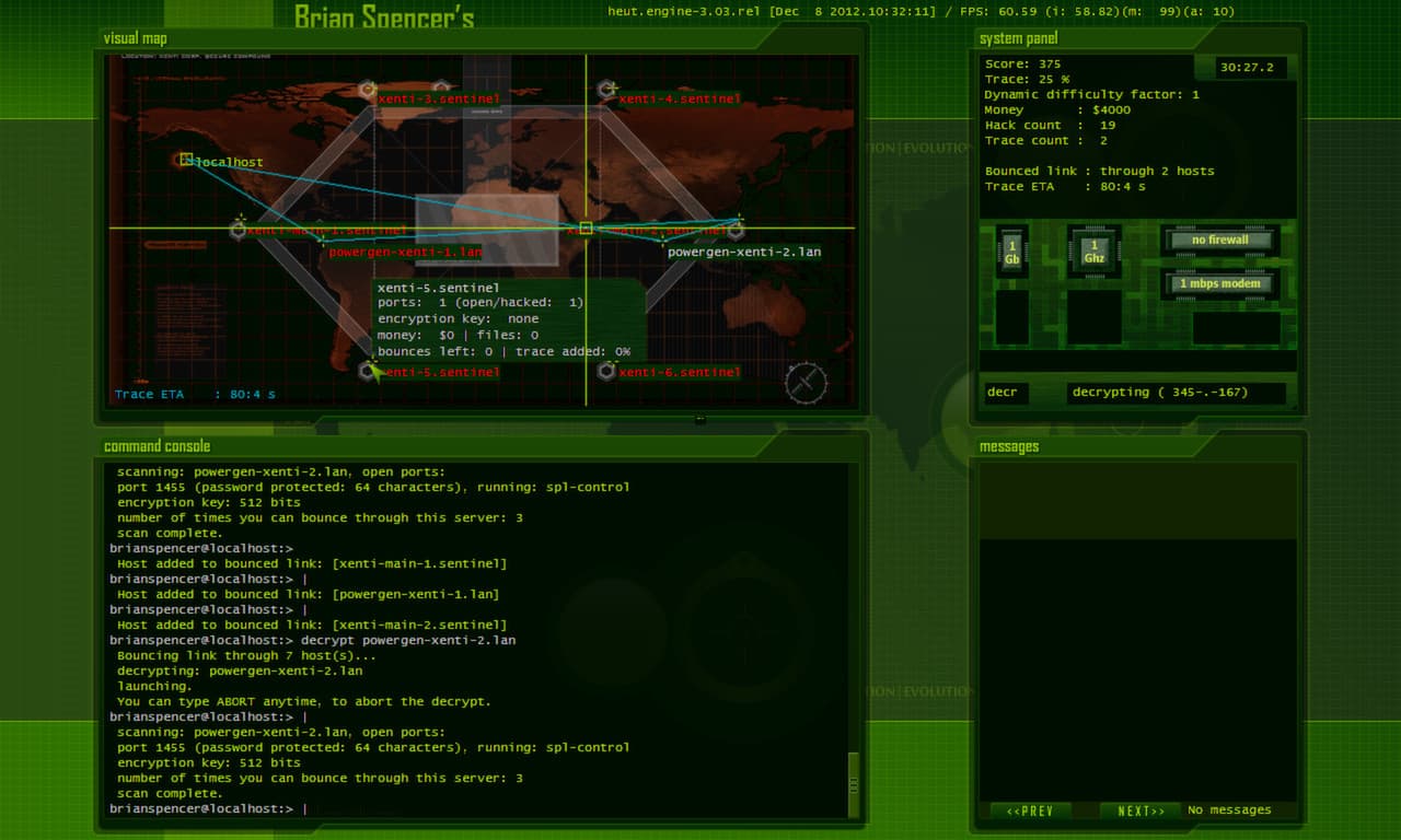 Hacker Evolution: Untold - Hardcore Package 1 DLC Steam CD Key - 5