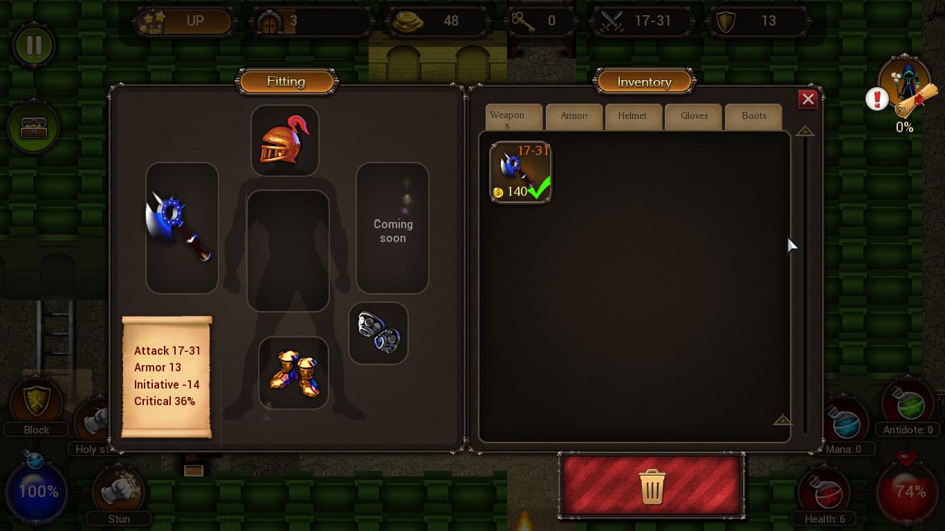 Dungeon of Gain PC Steam CD Key - 7