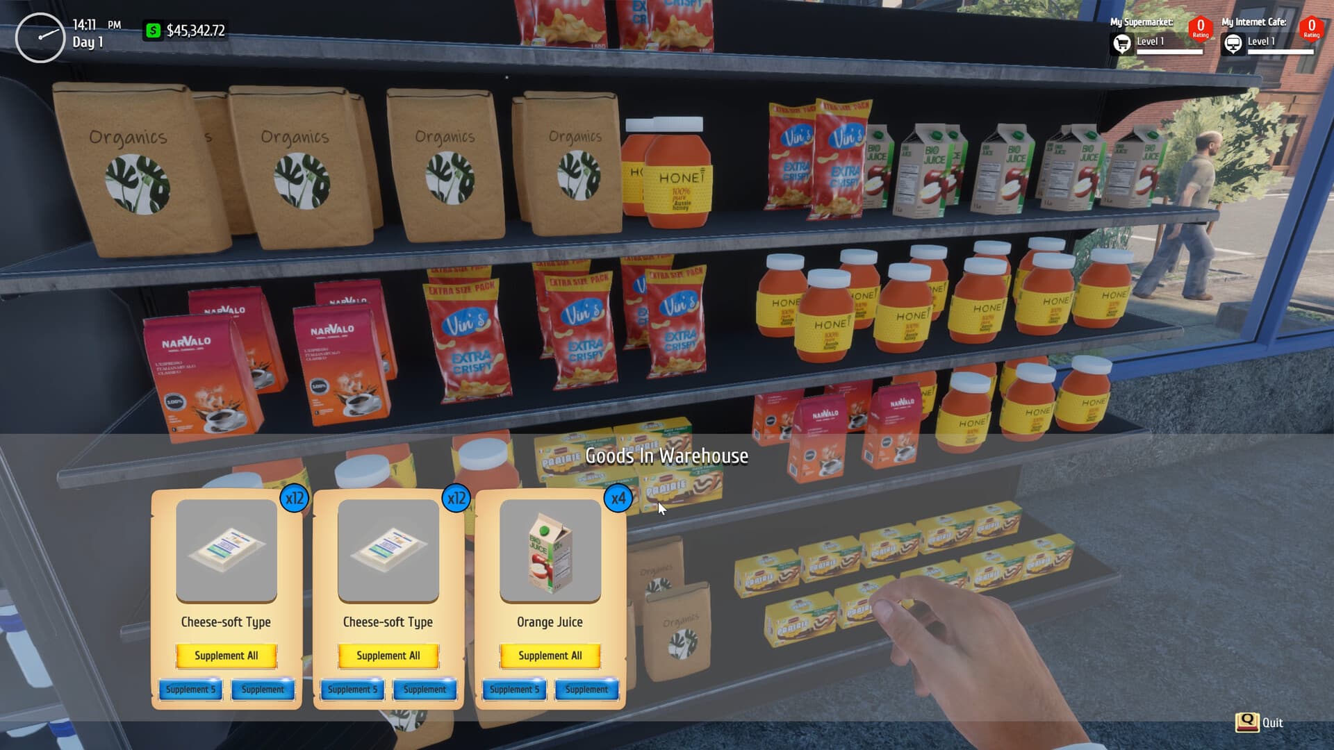Internet Cafe & Supermarket Simulator 2024 PC Steam Account - 7