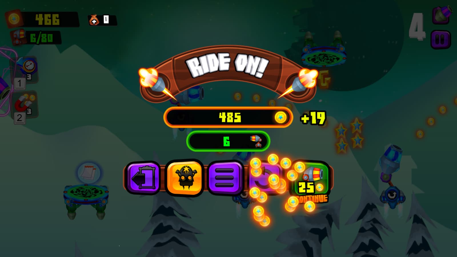 Galaxy Cannon Rider Steam CD Key - 2