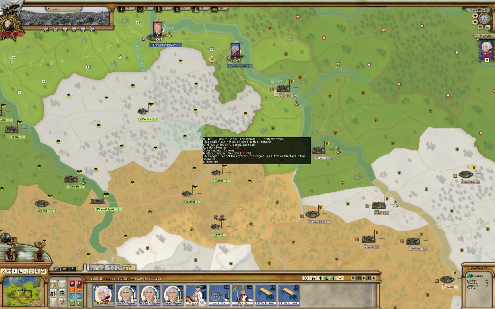 Rise of Prussia Gold Steam CD Key - 2