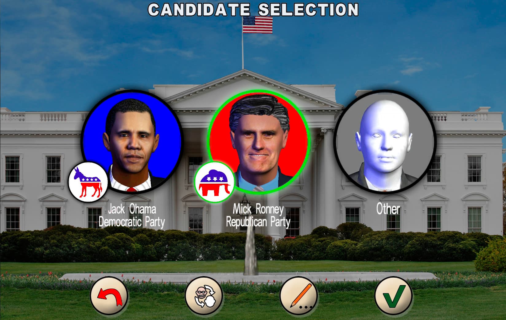 The Race for the White House Steam CD Key - 2