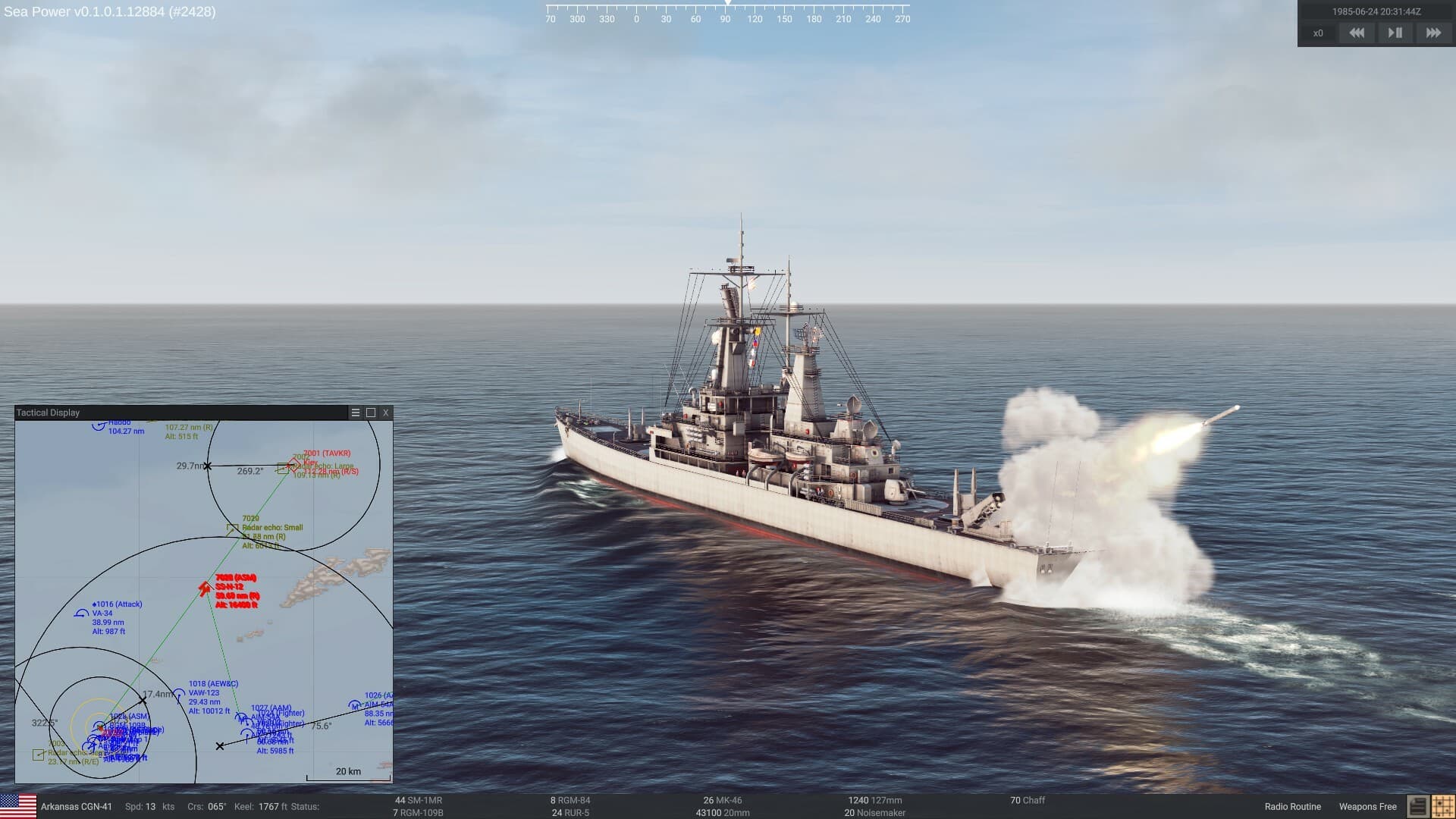 Sea Power: Naval Combat in the Missile Age PC Steam Account - 2