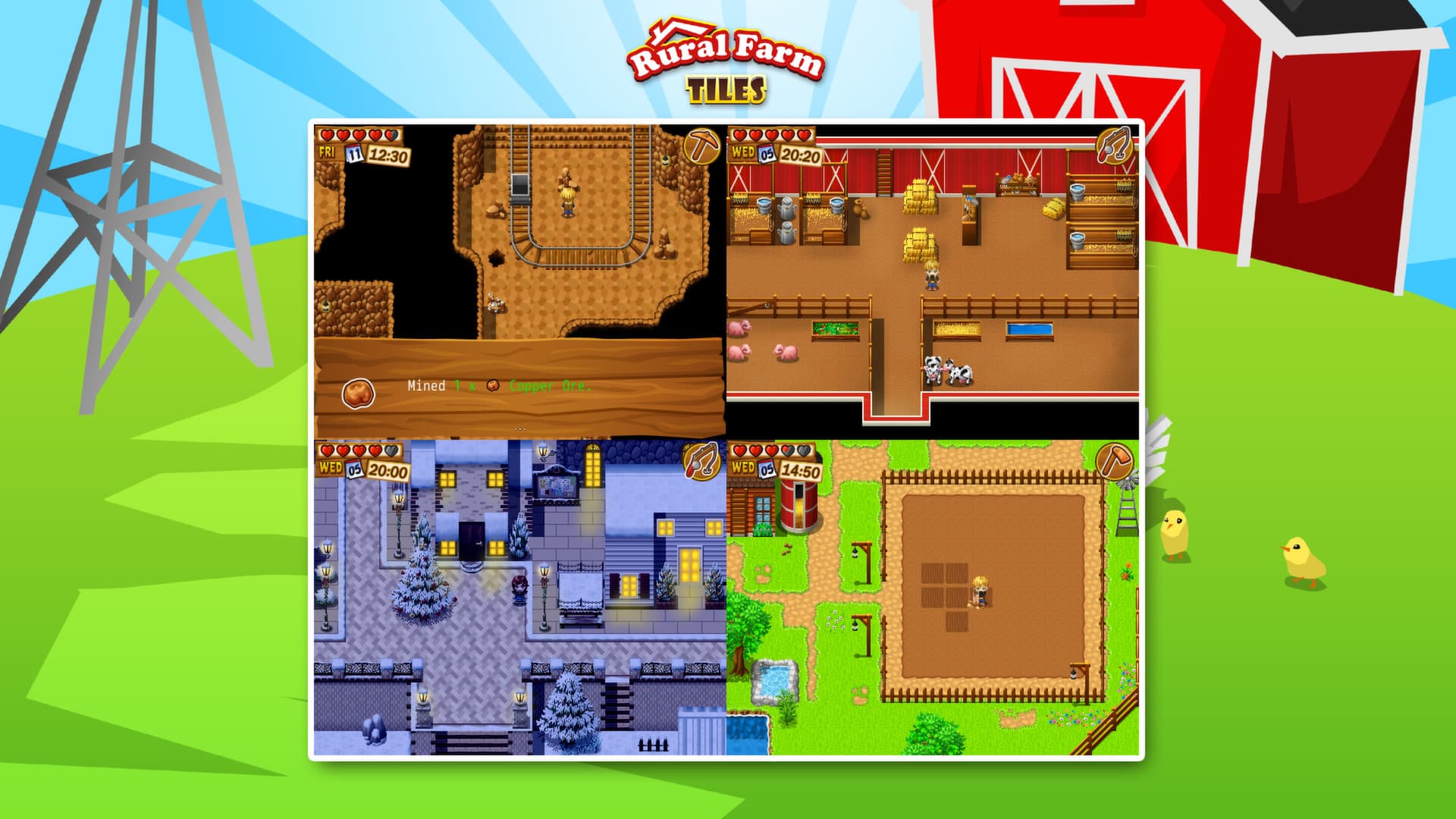 RPG Maker: Rural Farm Tiles Resource Pack Steam CD Key - 7