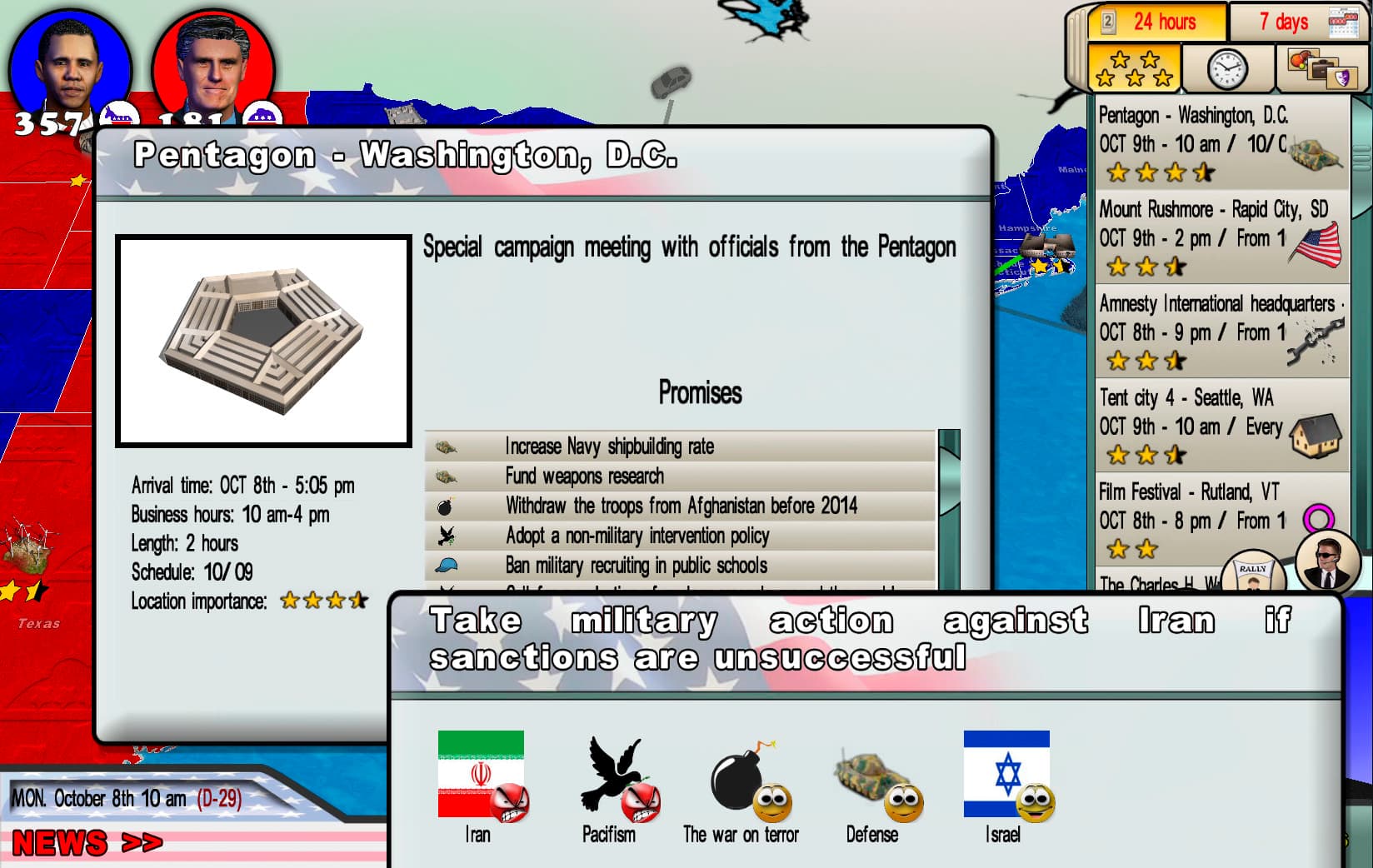 The Race for the White House Steam CD Key - 5