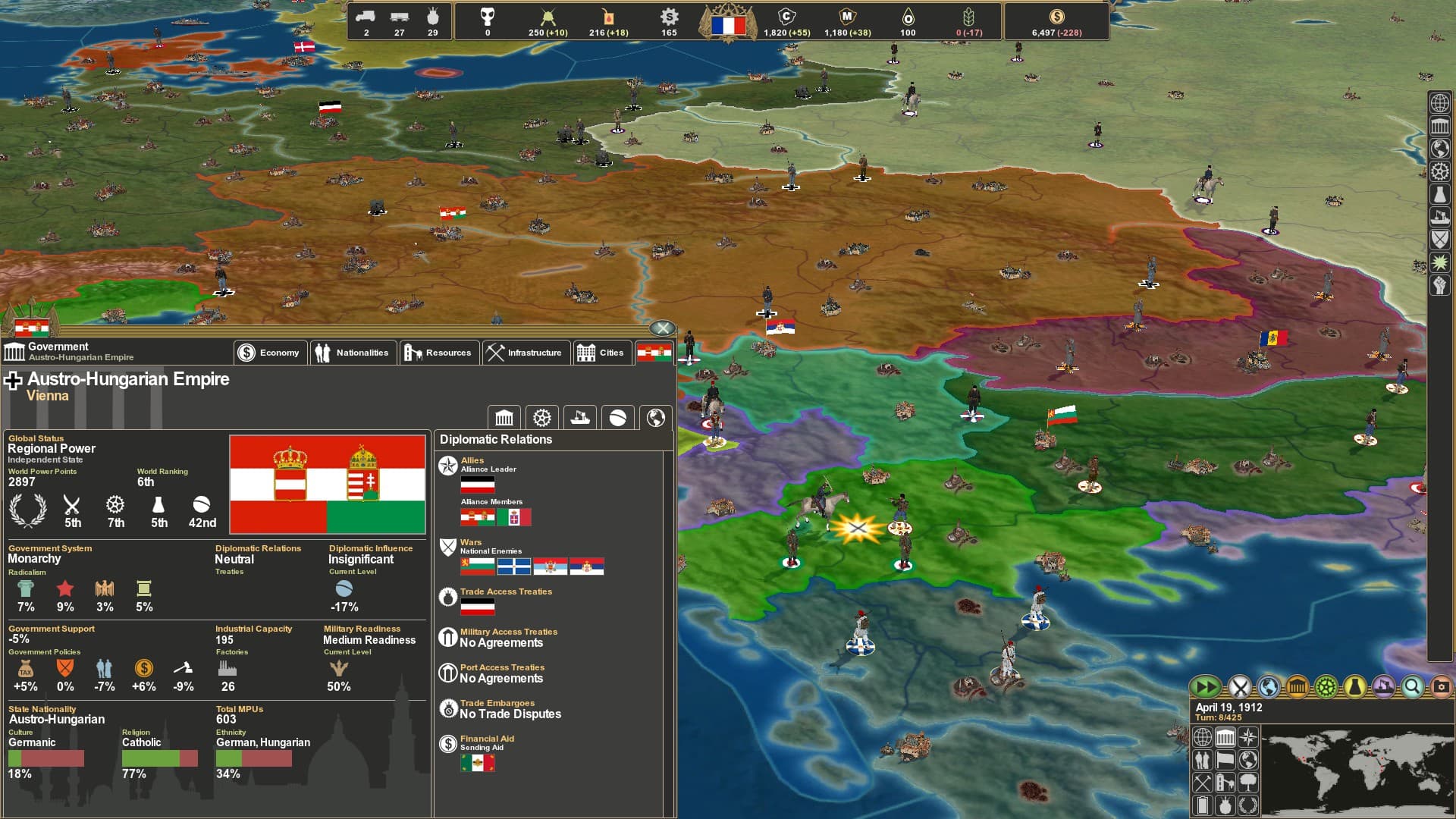 Making History: The Great War Steam CD Key - 2