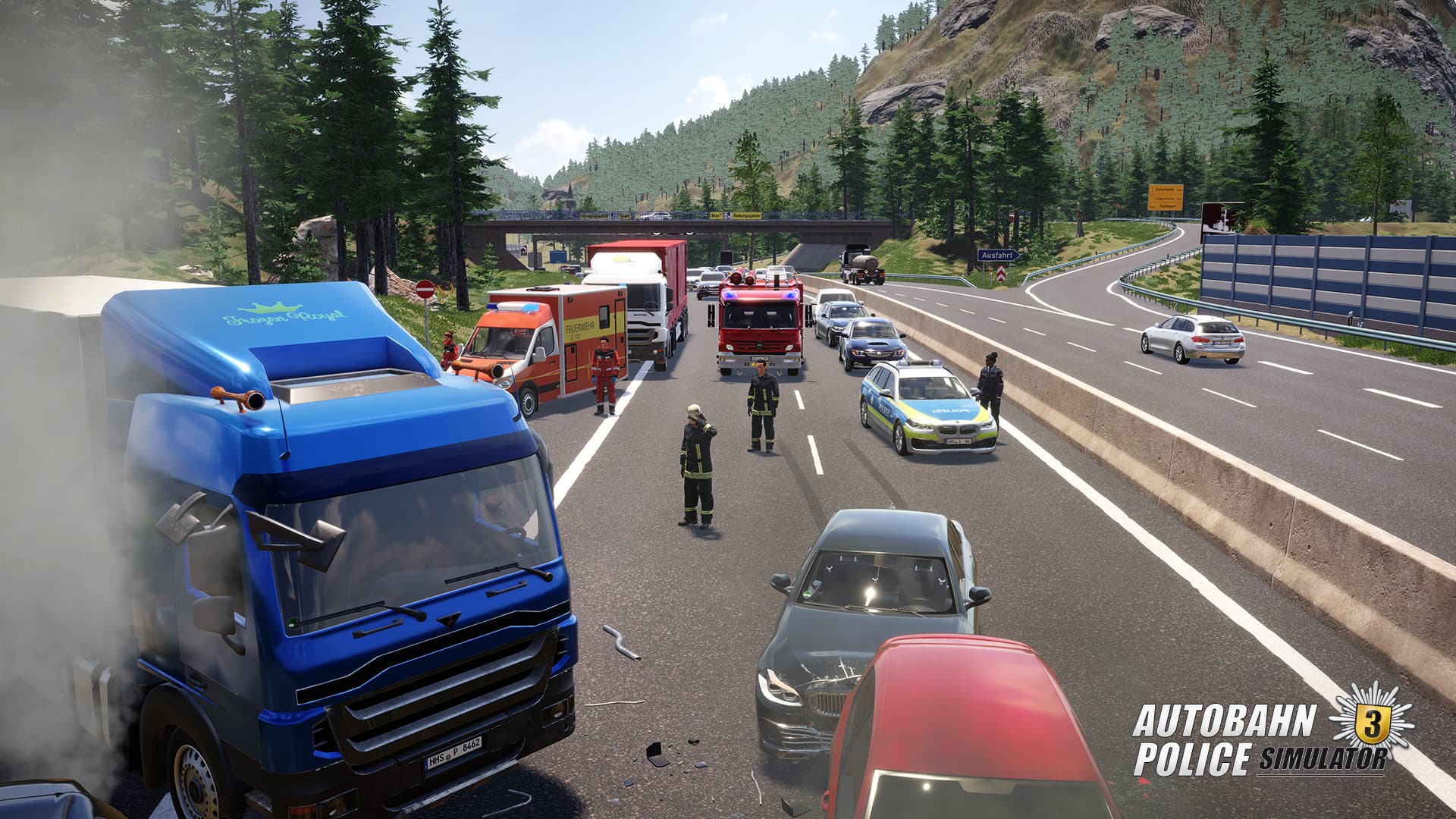 Autobahn Police Simulator 3 PC Steam Account - 3