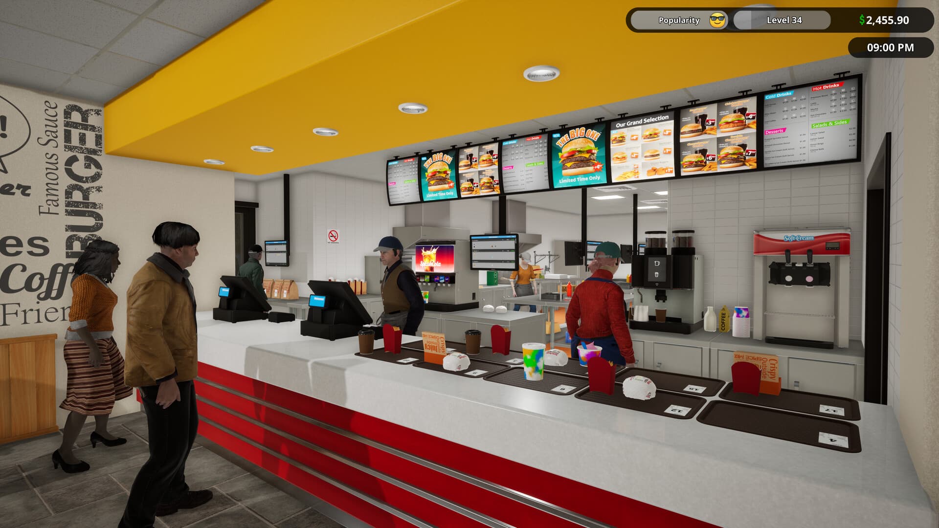 Fast Food Simulator PC Steam Account - 2